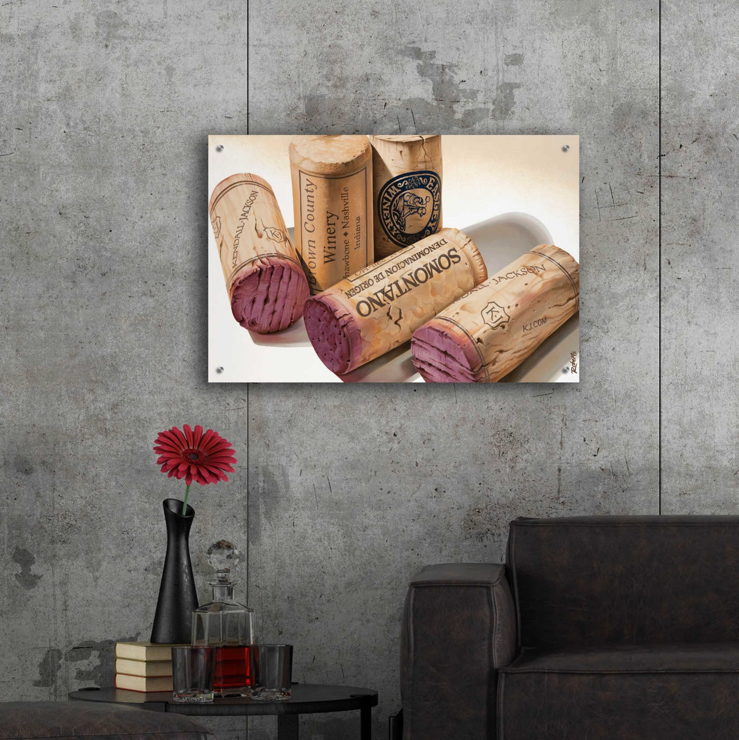 Epic Art 'Corks' by Ed Roberts,36x24