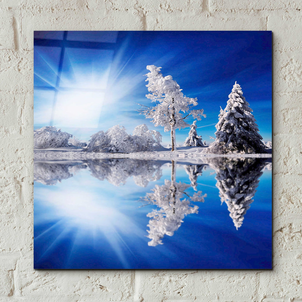 Epic Art 'Cold Light' by Philippe Sainte-Laudy, Acrylic Glass Wall Art,12x12