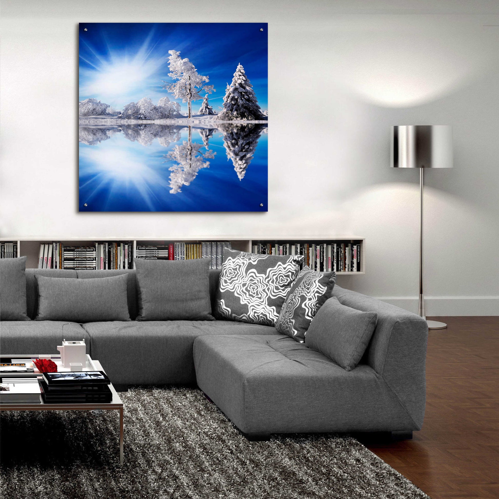 Epic Art 'Cold Light' by Philippe Sainte-Laudy, Acrylic Glass Wall Art,36x36