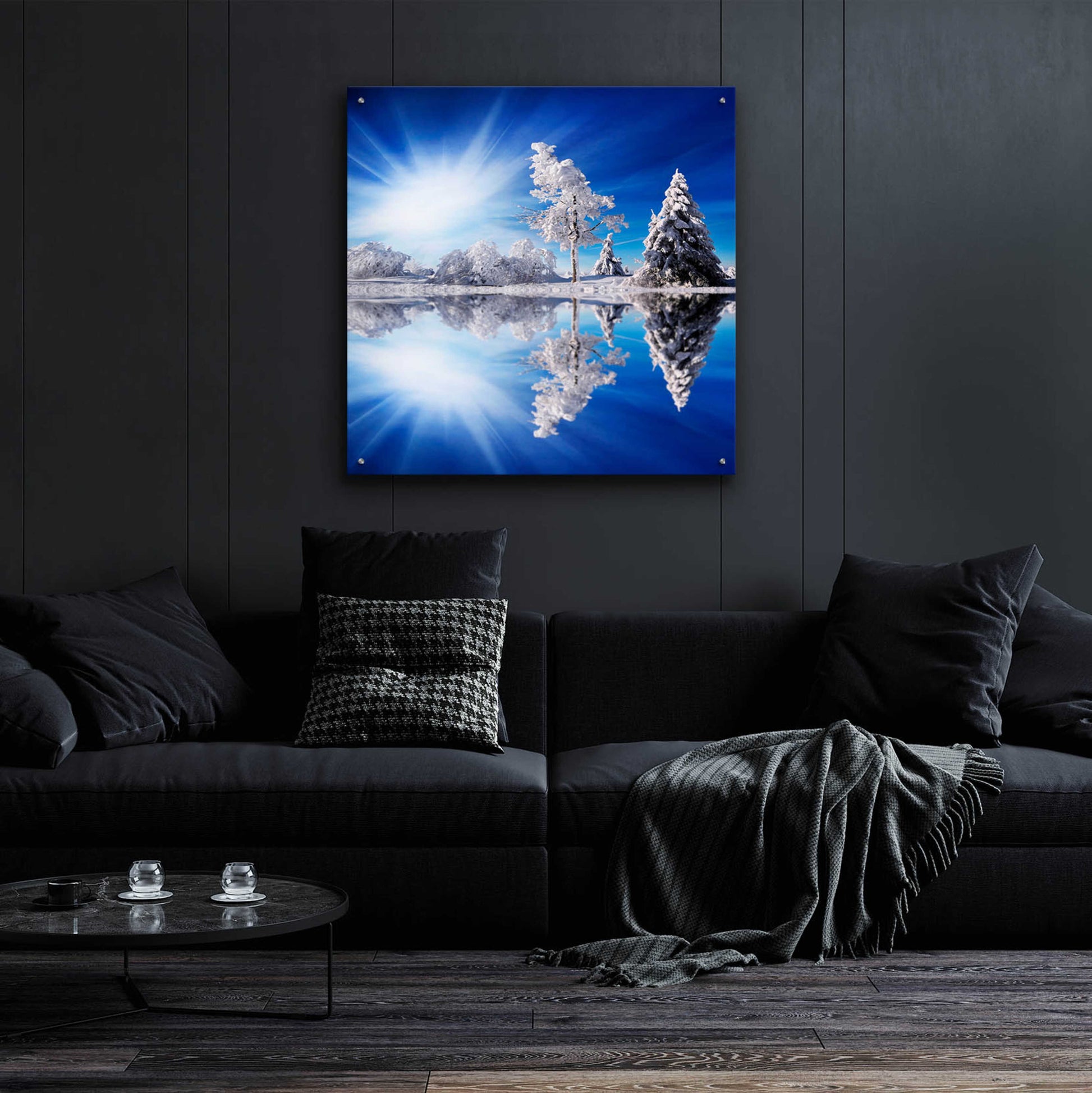 Epic Art 'Cold Light' by Philippe Sainte-Laudy, Acrylic Glass Wall Art,36x36