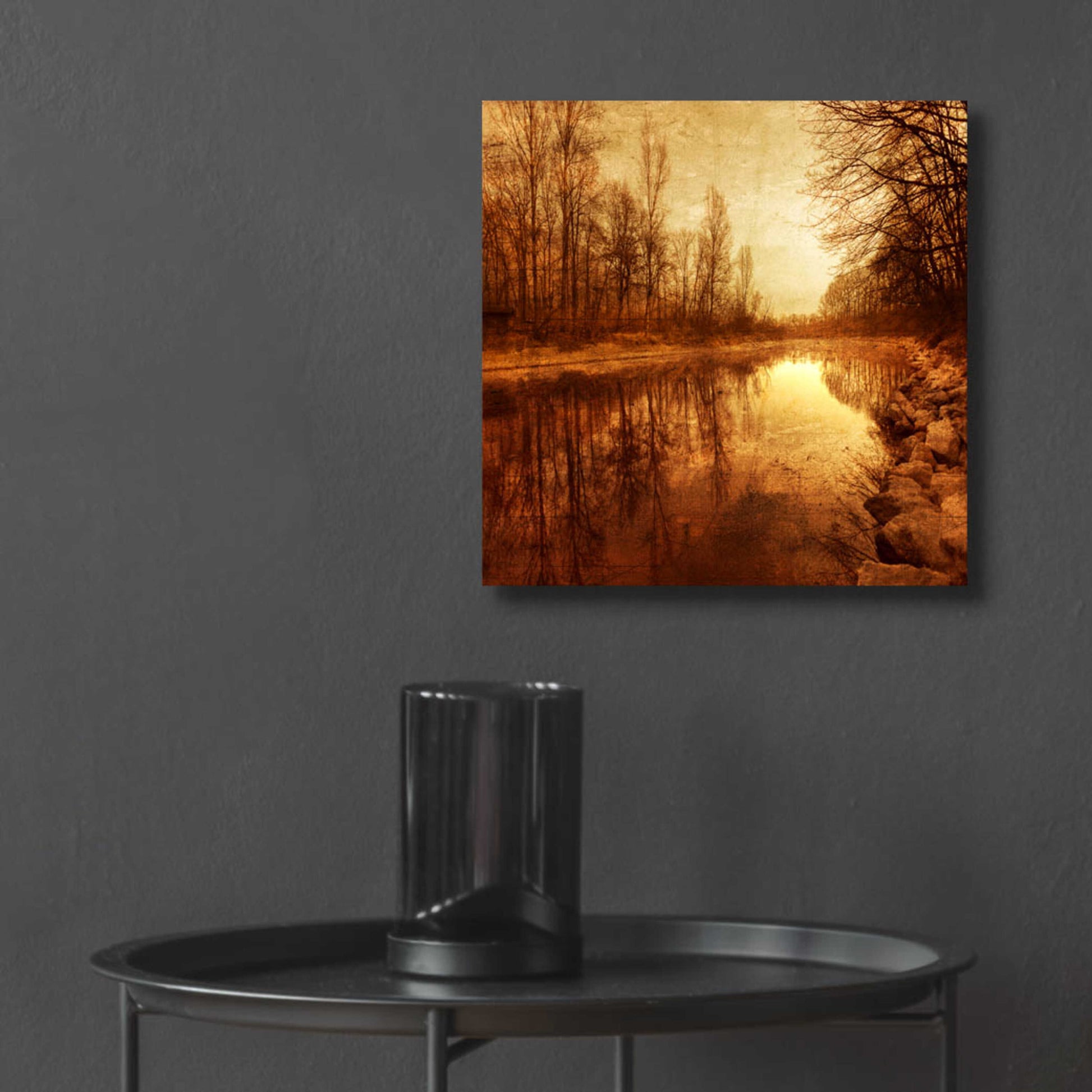 Epic Art 'Floating Down The River' by Philippe Sainte-Laudy, Acrylic Glass Wall Art,12x12