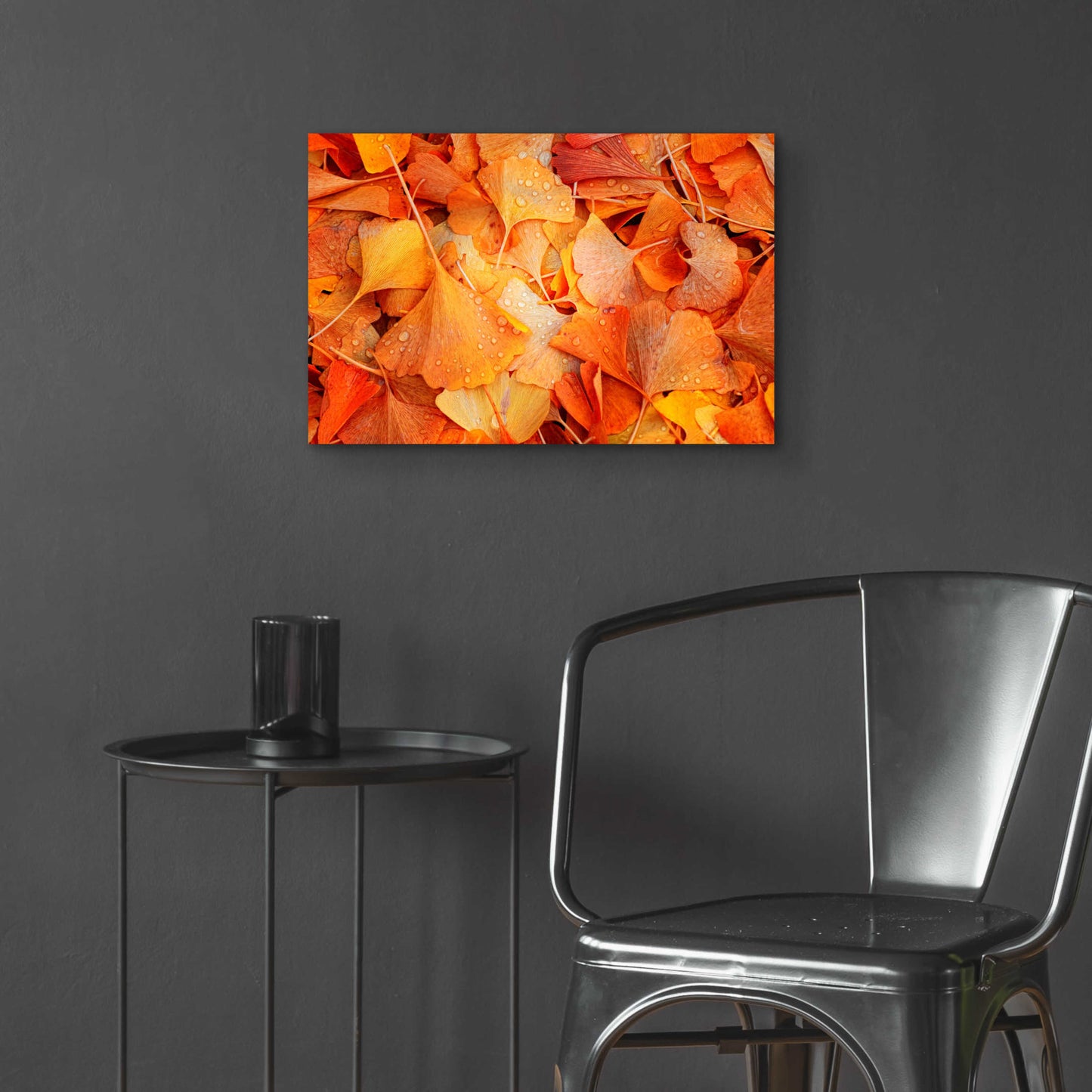 Epic Art 'Ginkgo Fall' by Philippe Sainte-Laudy, Acrylic Glass Wall Art,24x16