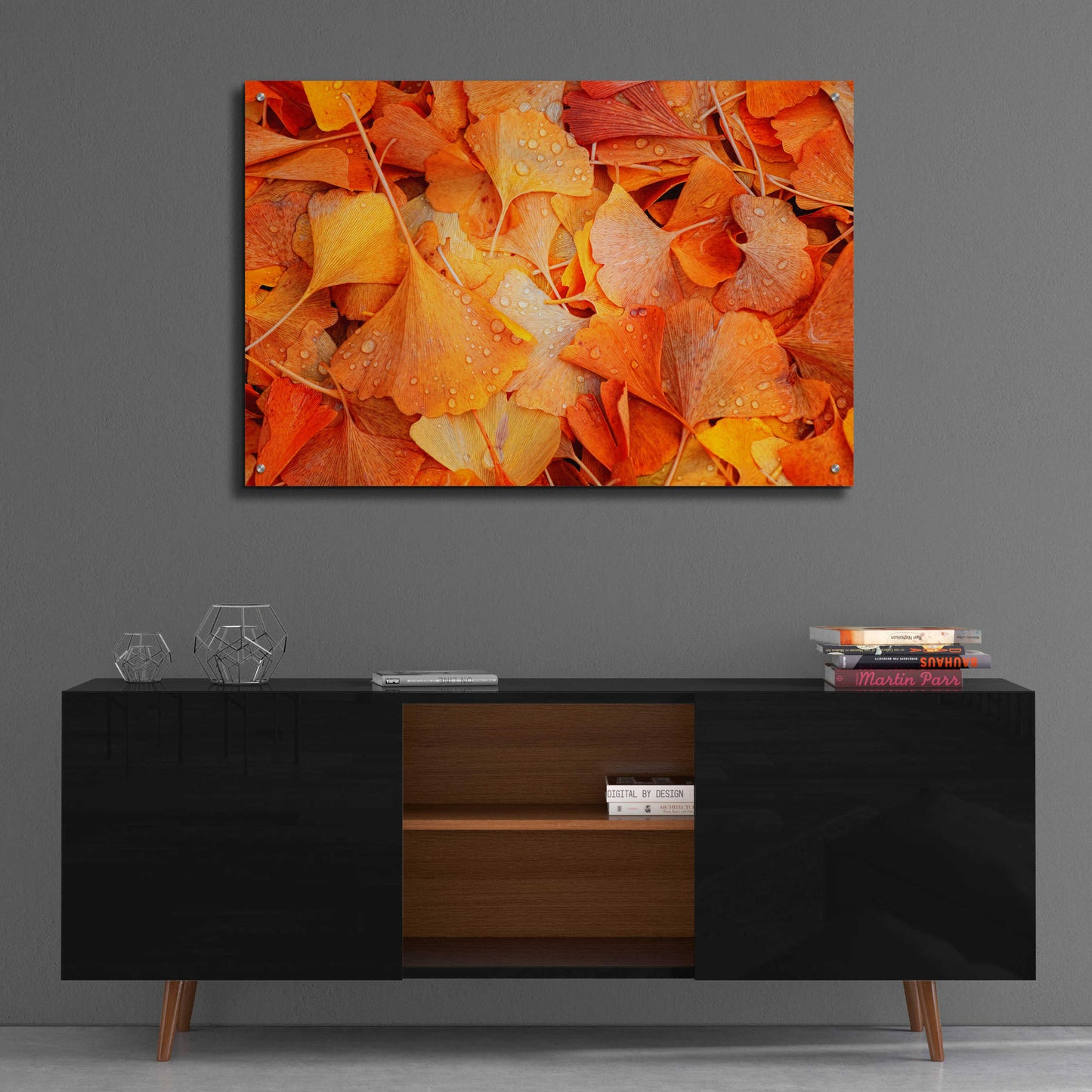 Epic Art 'Ginkgo Fall' by Philippe Sainte-Laudy, Acrylic Glass Wall Art,36x24