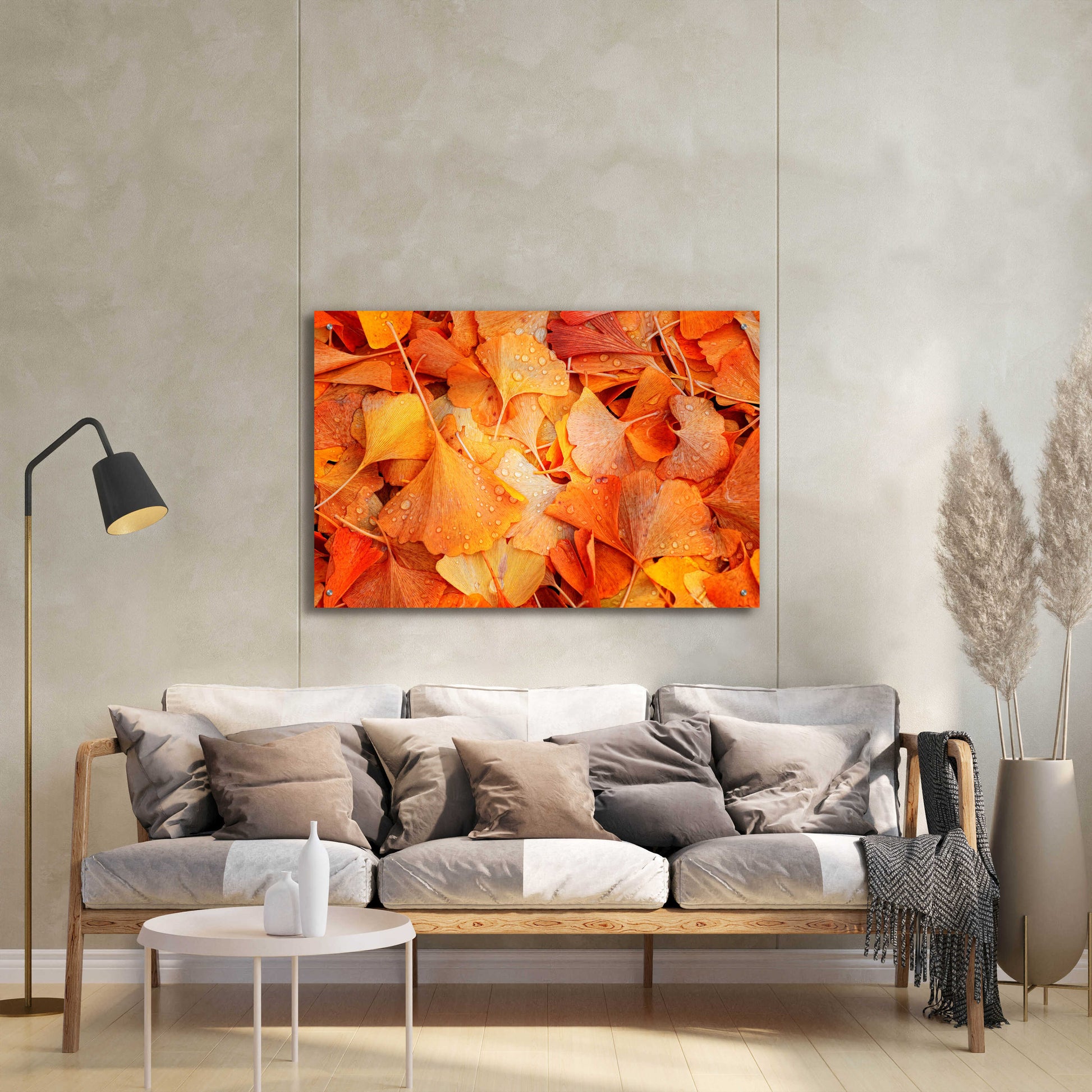 Epic Art 'Ginkgo Fall' by Philippe Sainte-Laudy, Acrylic Glass Wall Art,36x24