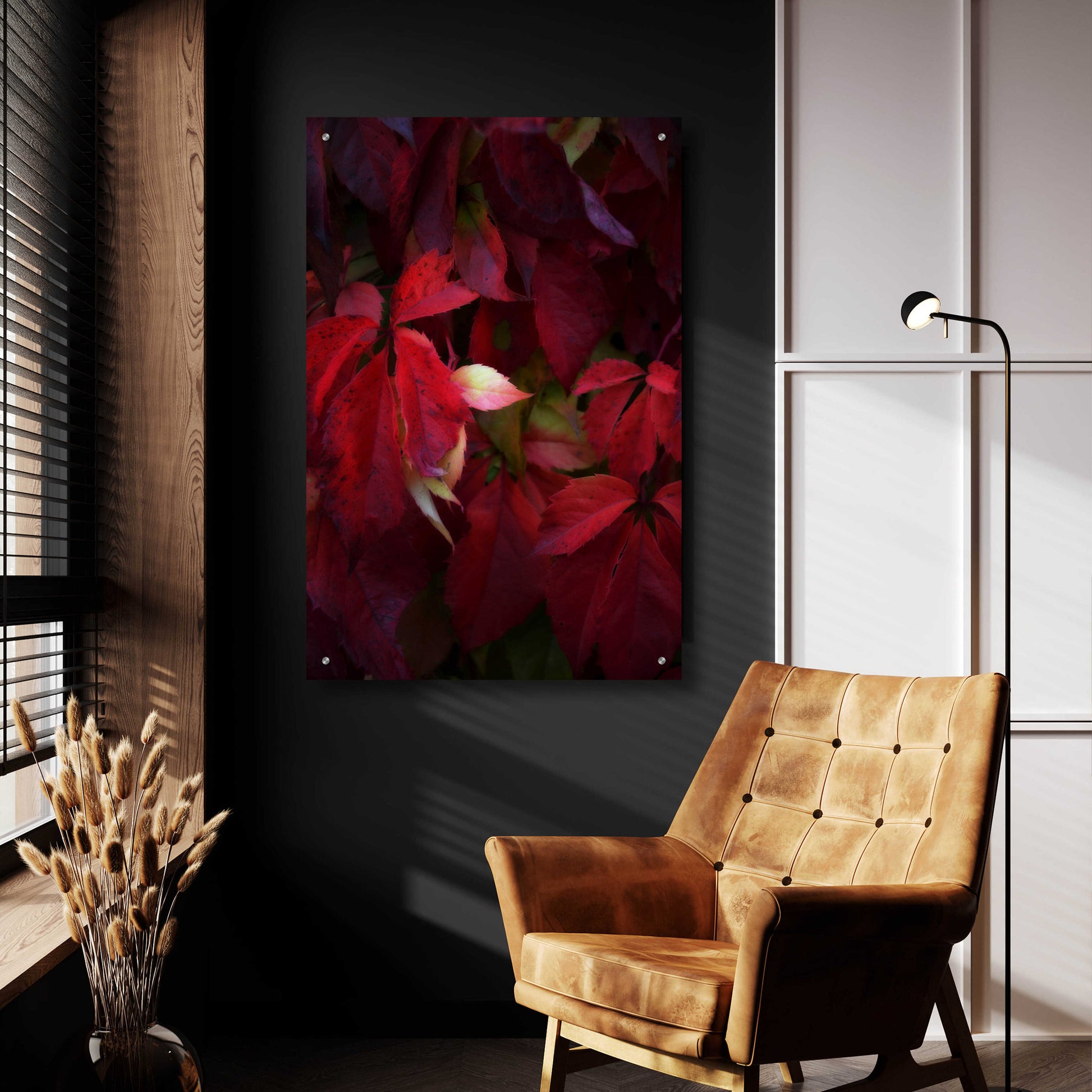 Epic Art 'Red Velvet' by Philippe Sainte-Laudy, Acrylic Glass Wall Art,24x36