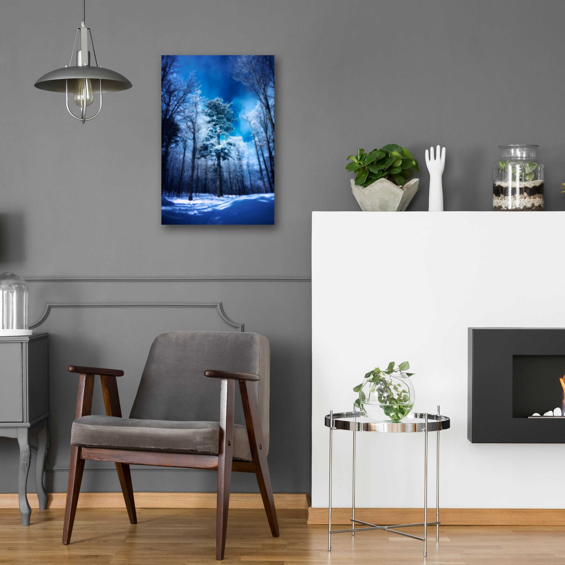 Epic Art 'The Blue Hours' by Philippe Sainte-Laudy, Acrylic Glass Wall Art,16x24