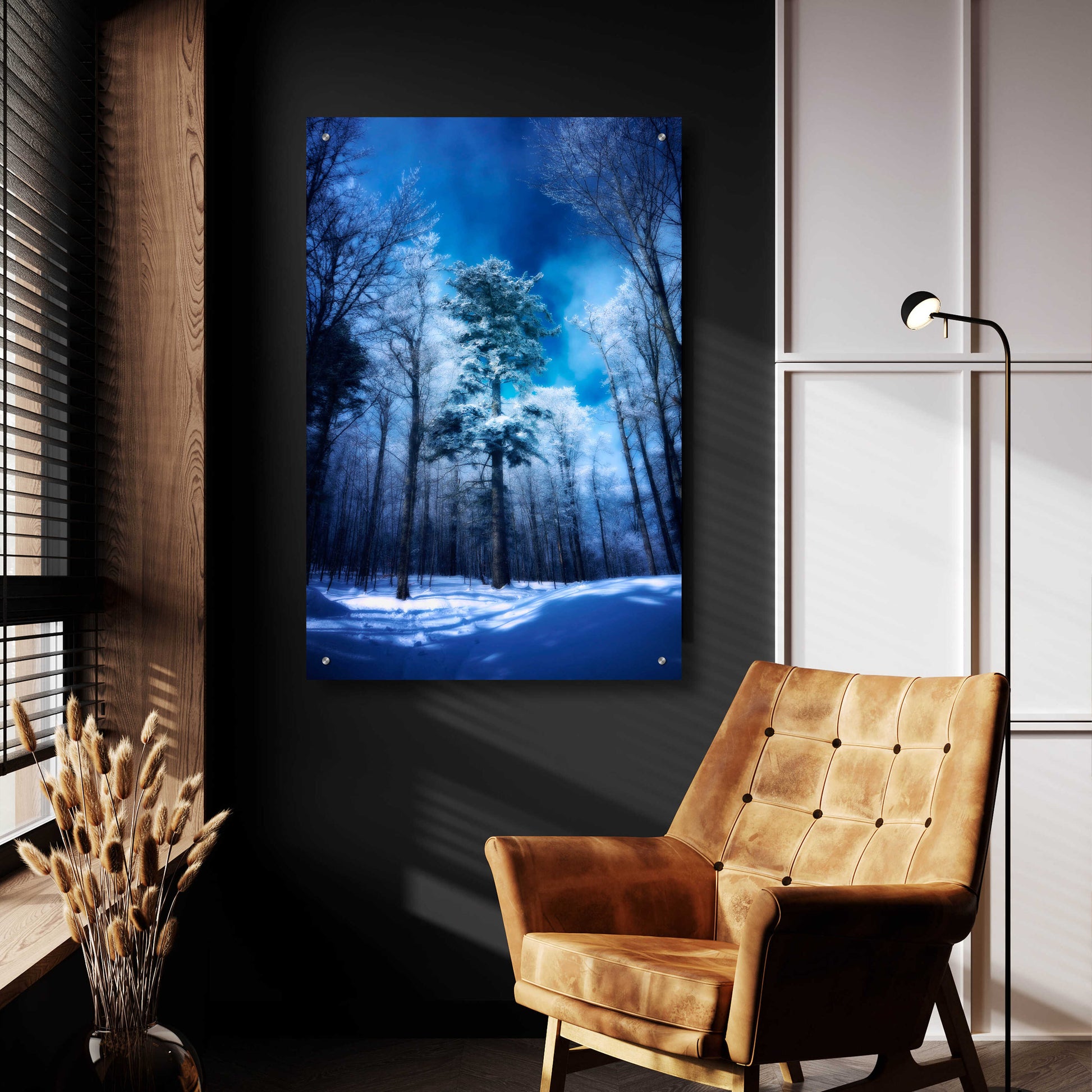 Epic Art 'The Blue Hours' by Philippe Sainte-Laudy, Acrylic Glass Wall Art,24x36