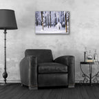 Epic Art 'White Muslin' by Philippe Sainte-Laudy, Acrylic Glass Wall Art,24x16