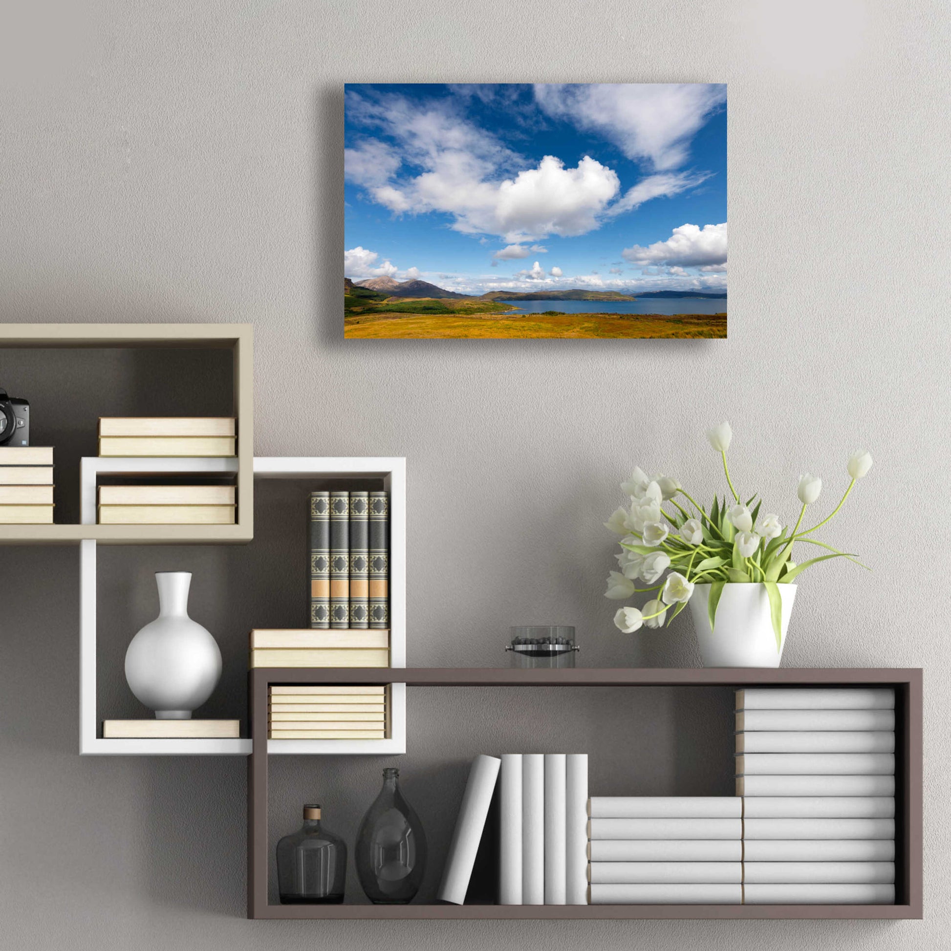 Epic Art 'Under The Clouds' by Philippe Sainte-Laudy, Acrylic Glass Wall Art,24x16