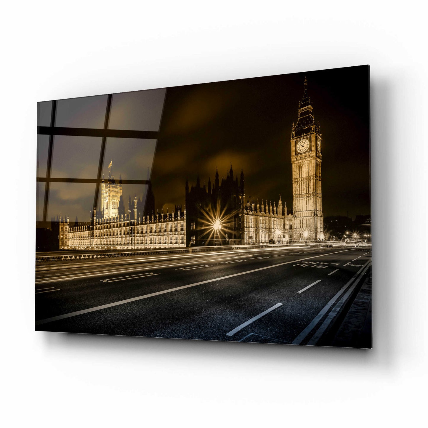 Epic Art 'Time Passes By' by Giuseppe Torre, Acrylic Glass Wall Art,16x12