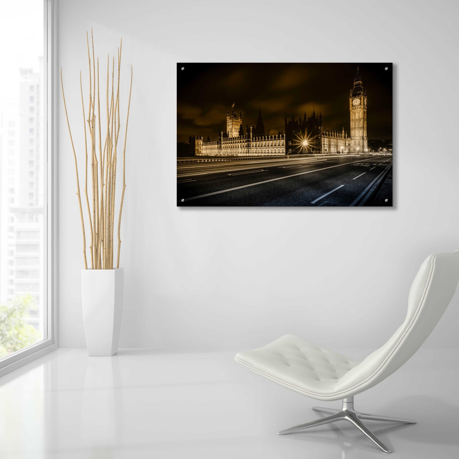 Epic Art 'Time Passes By' by Giuseppe Torre, Acrylic Glass Wall Art,36x24