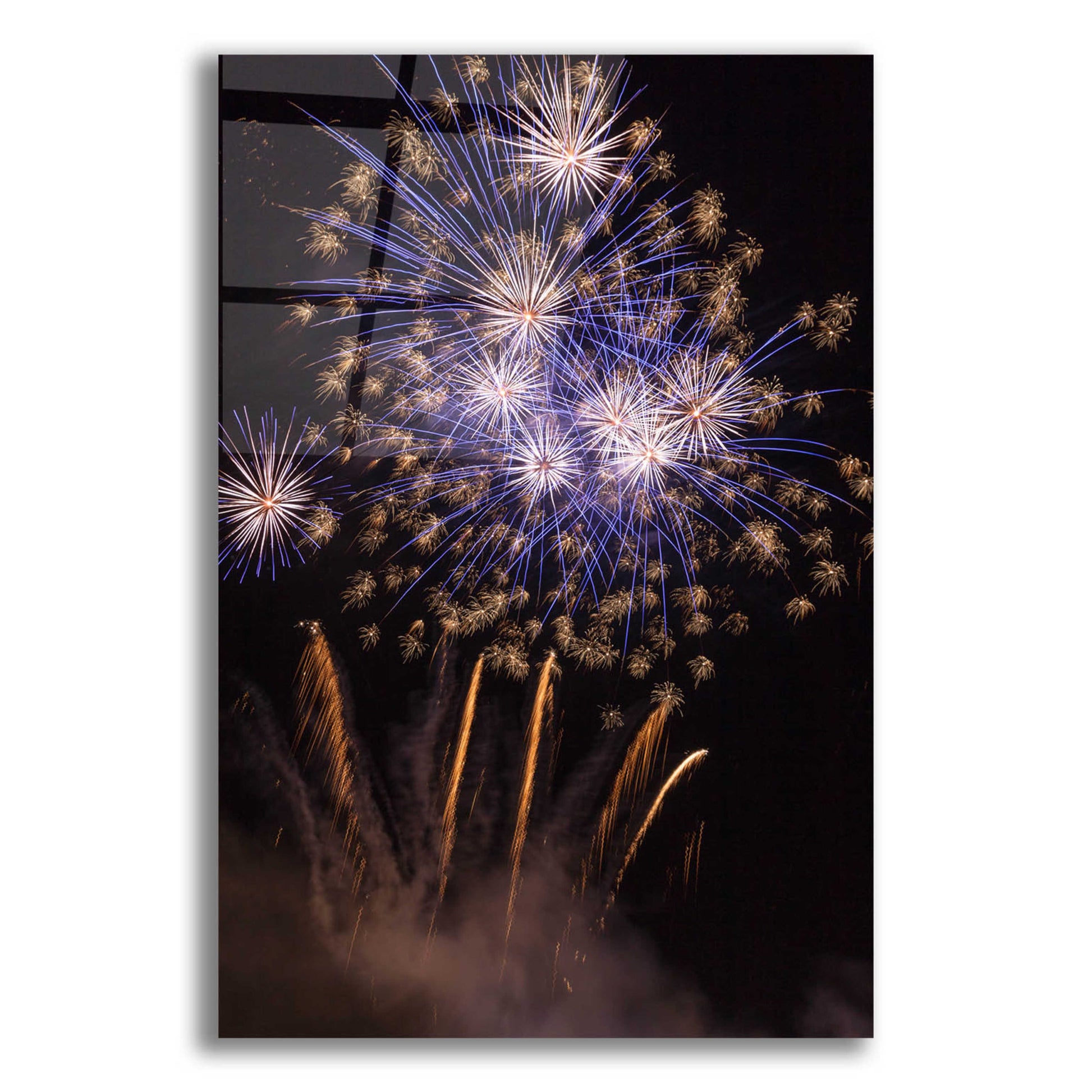 Epic Art '4th of July Sky' by Giuseppe Torre, Acrylic Glass Wall Art,12x16