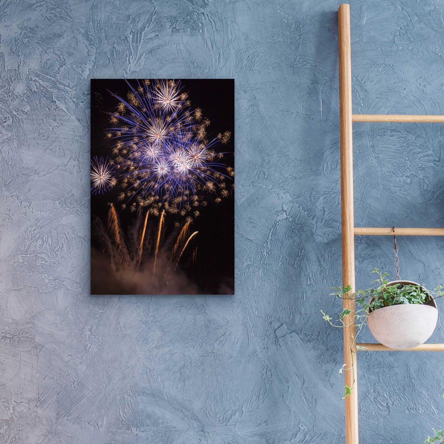 Epic Art '4th of July Sky' by Giuseppe Torre, Acrylic Glass Wall Art,16x24