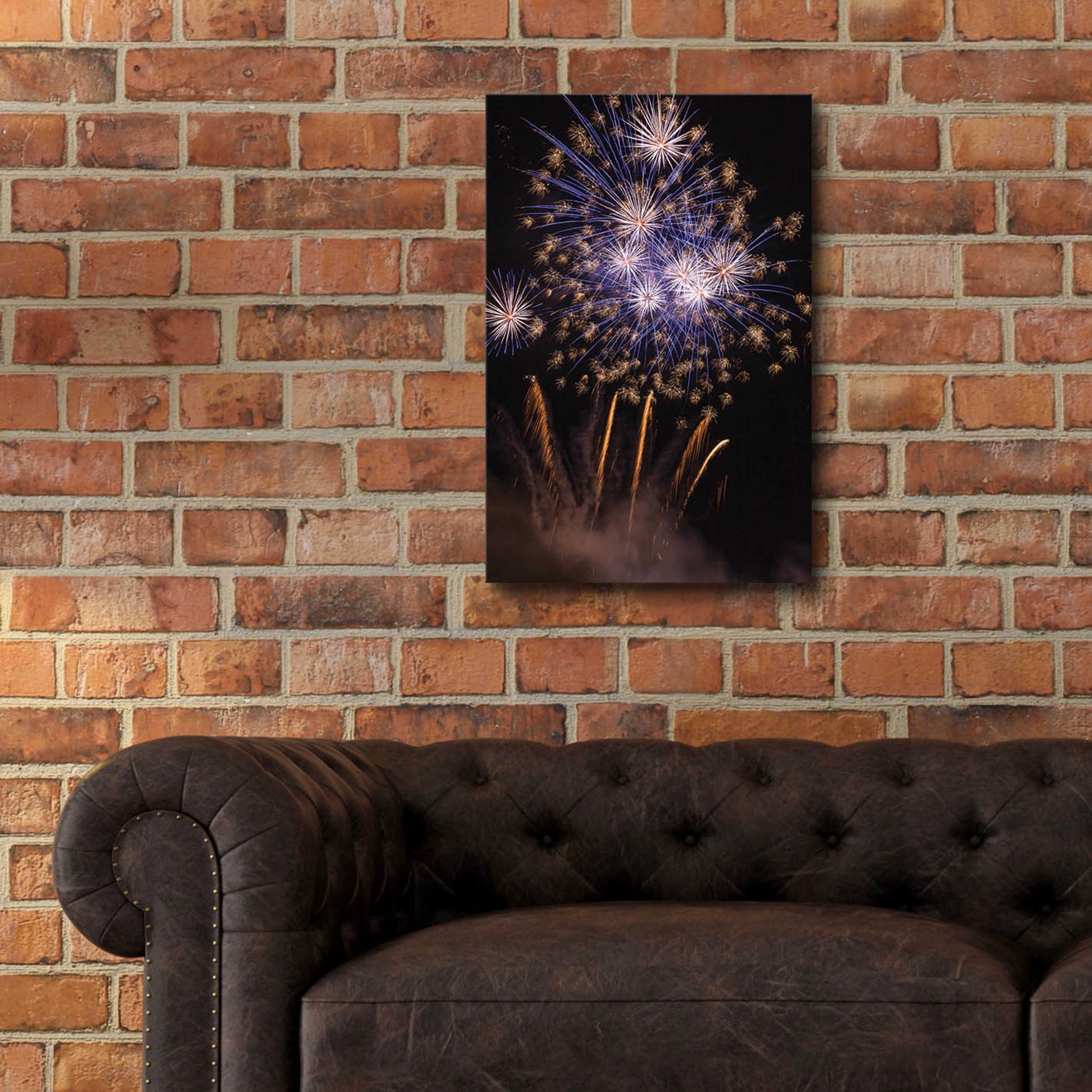 Epic Art '4th of July Sky' by Giuseppe Torre, Acrylic Glass Wall Art,16x24