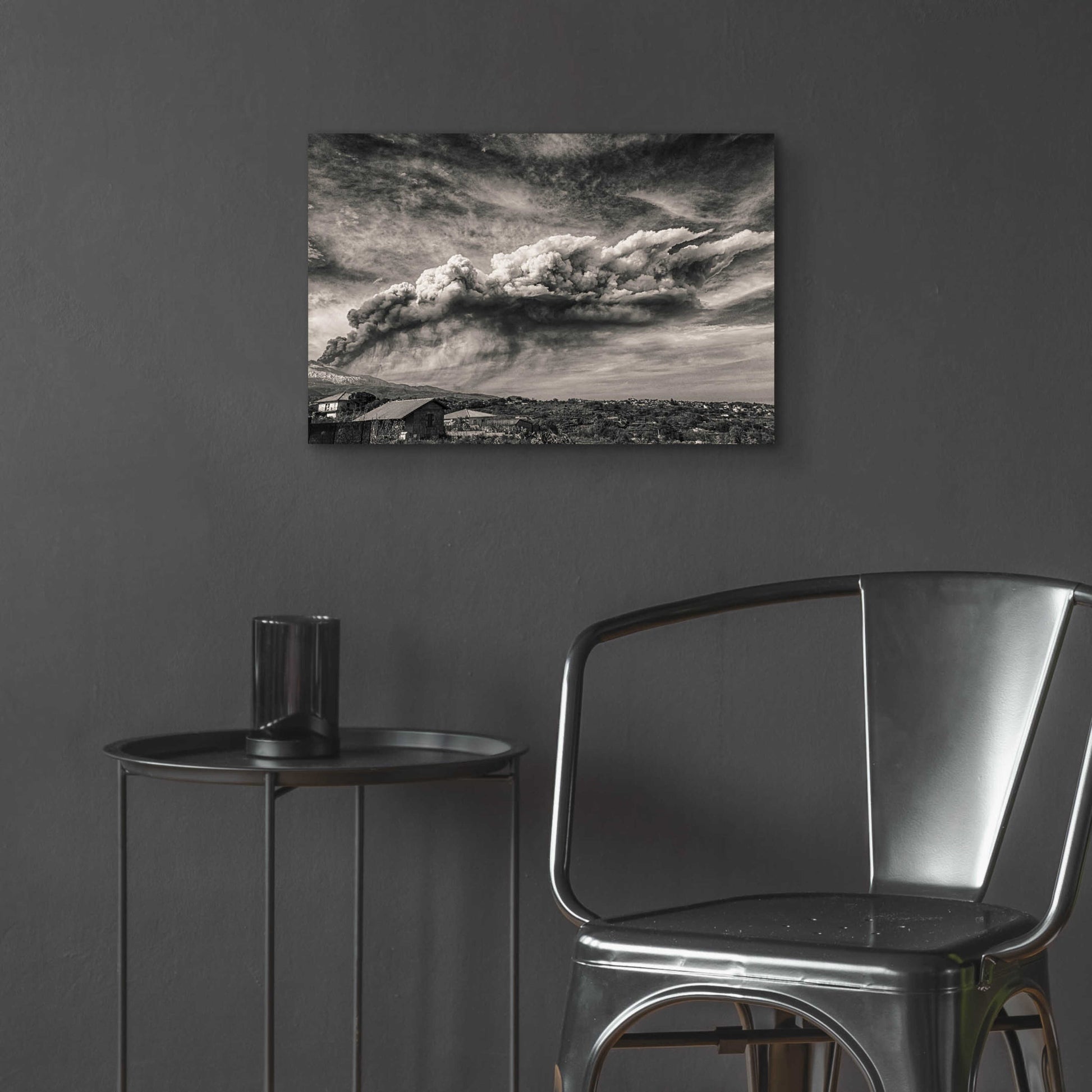 Epic Art 'Anger in the Sky' by Giuseppe Torre, Acrylic Glass Wall Art,24x16