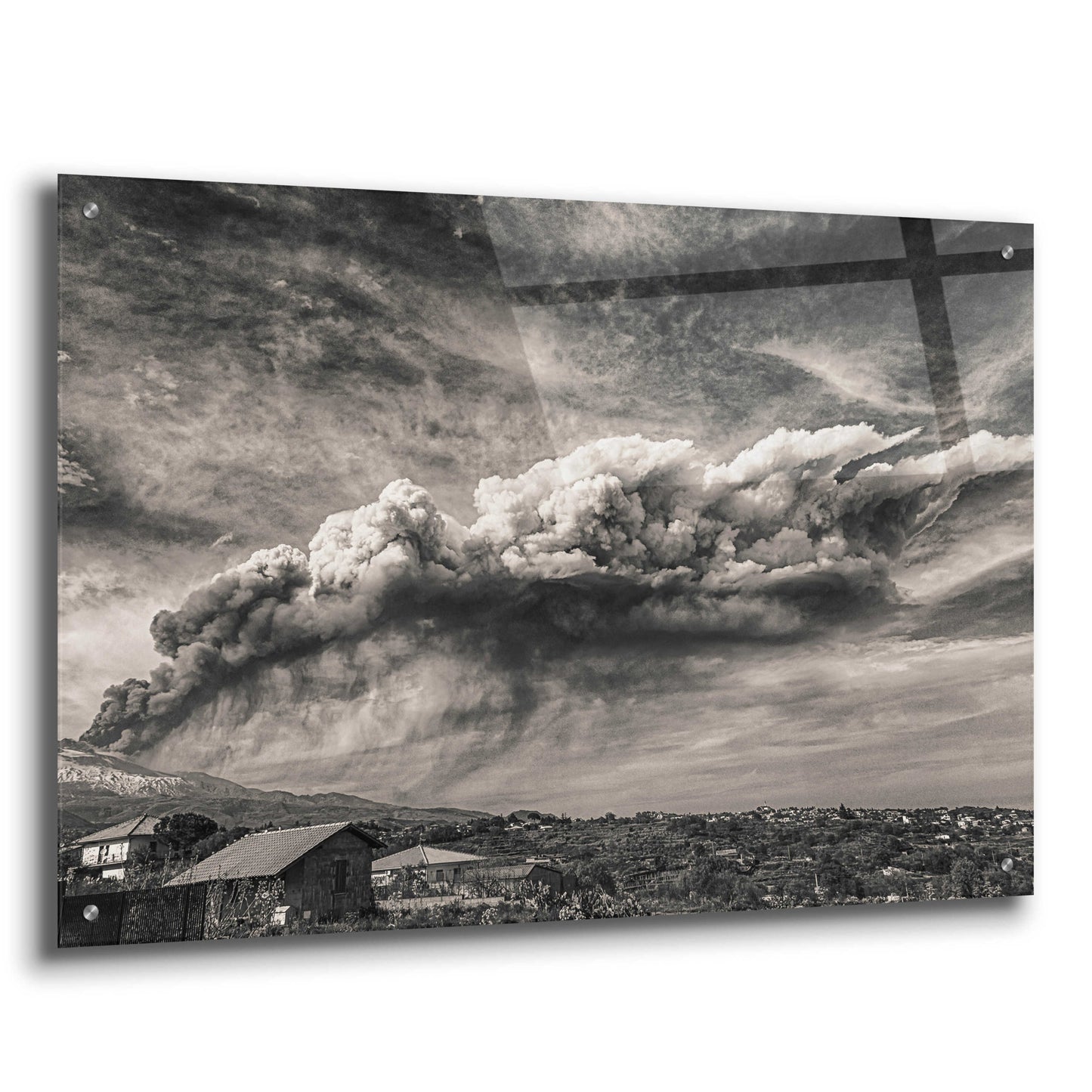 Epic Art 'Anger in the Sky' by Giuseppe Torre, Acrylic Glass Wall Art,36x24