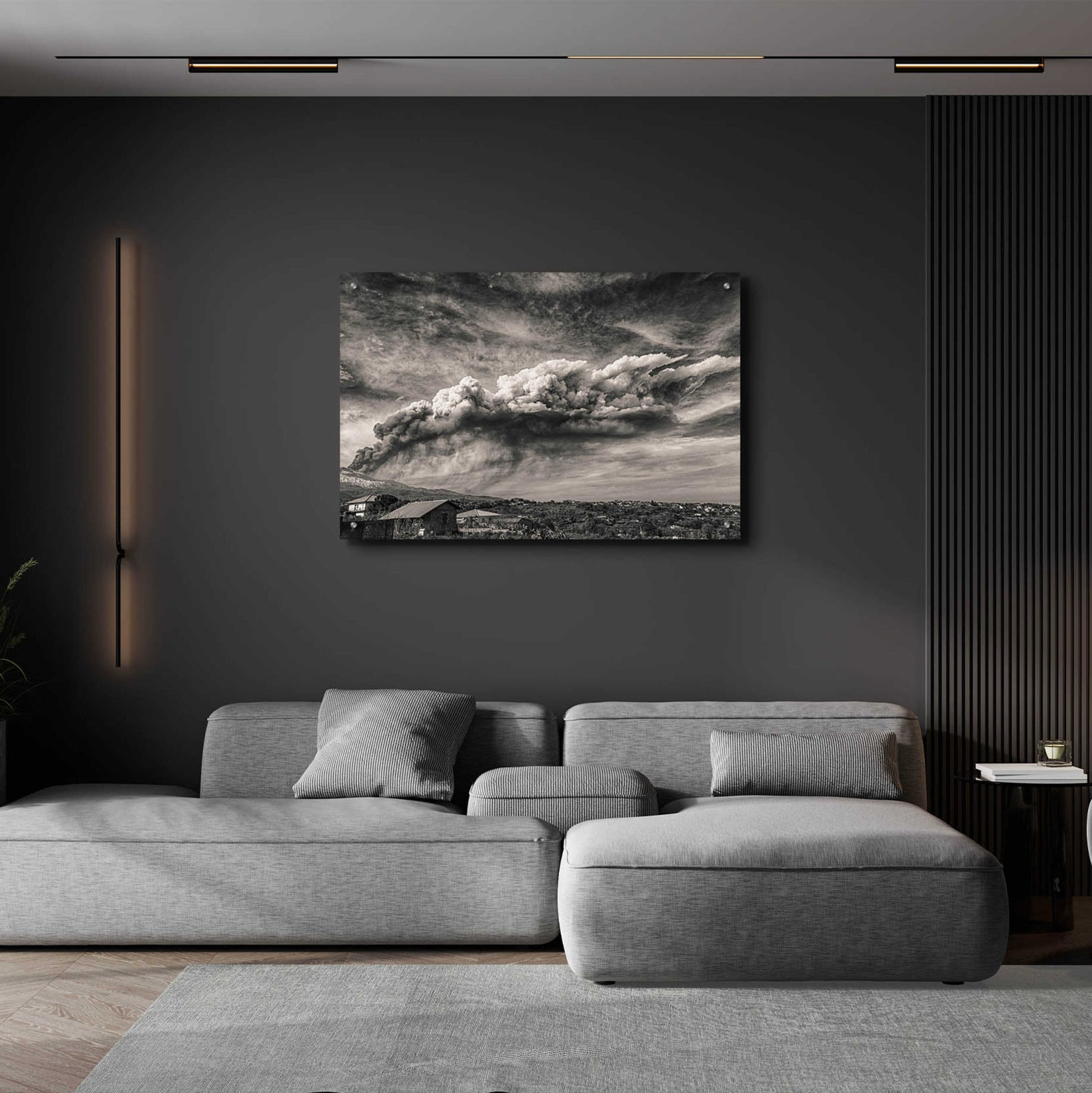 Epic Art 'Anger in the Sky' by Giuseppe Torre, Acrylic Glass Wall Art,36x24