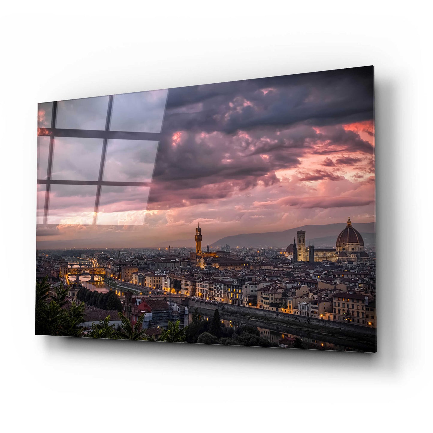 Epic Art 'After the storm' by Giuseppe Torre, Acrylic Glass Wall Art,24x16