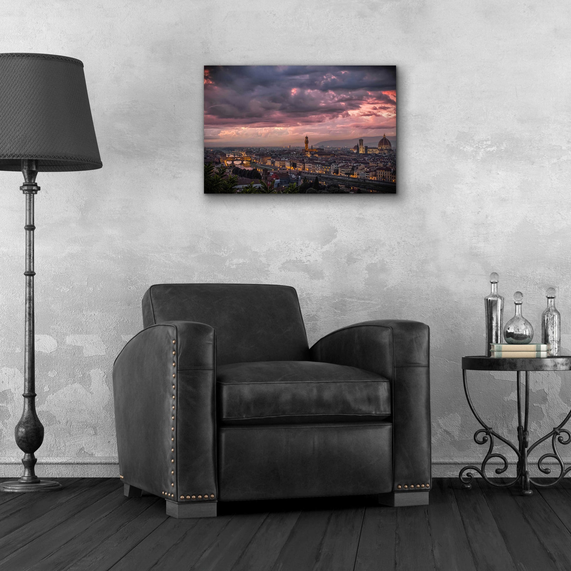 Epic Art 'After the storm' by Giuseppe Torre, Acrylic Glass Wall Art,24x16