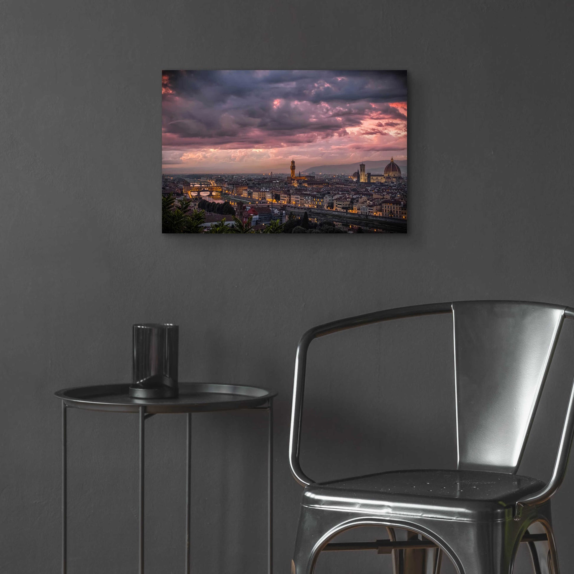 Epic Art 'After the storm' by Giuseppe Torre, Acrylic Glass Wall Art,24x16