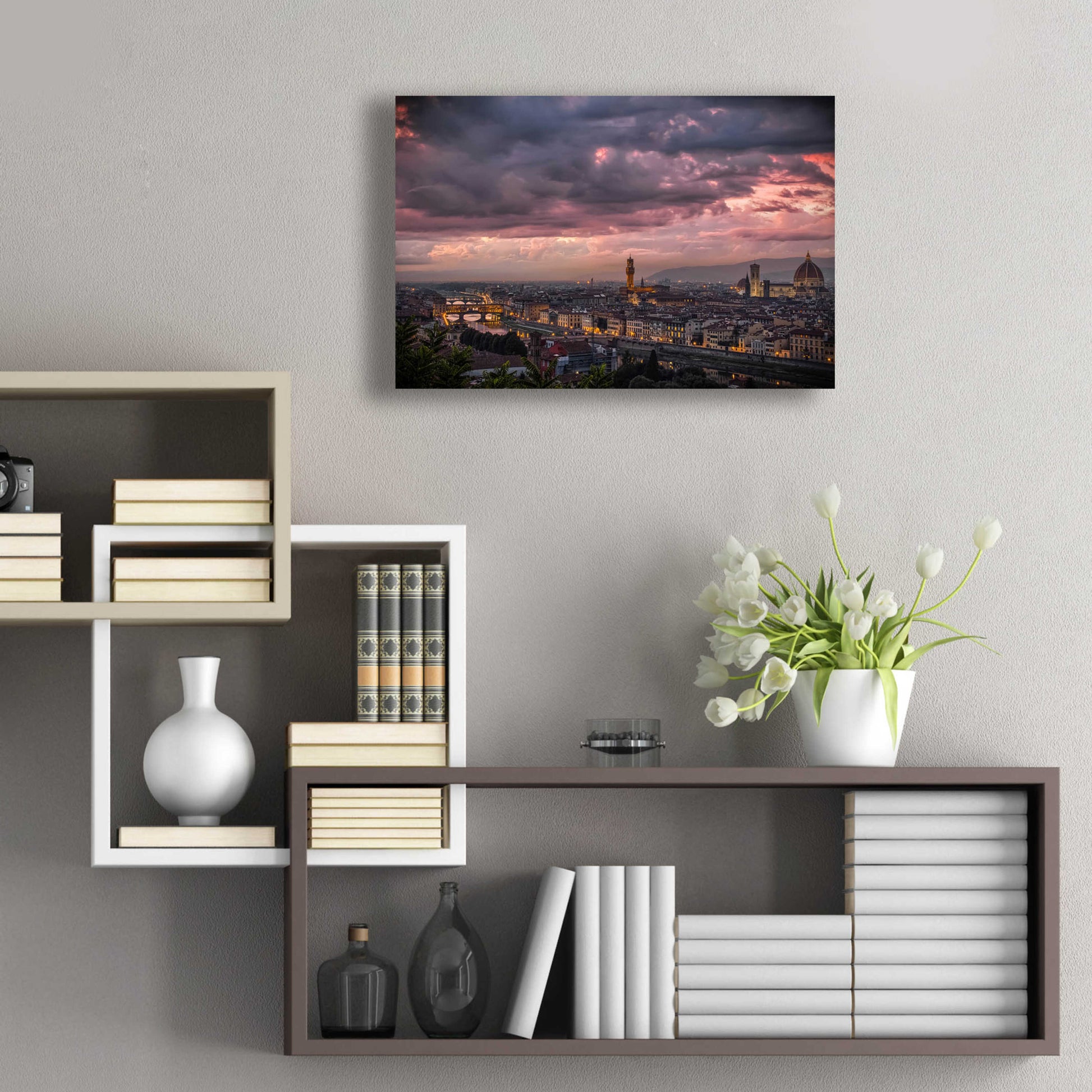 Epic Art 'After the storm' by Giuseppe Torre, Acrylic Glass Wall Art,24x16