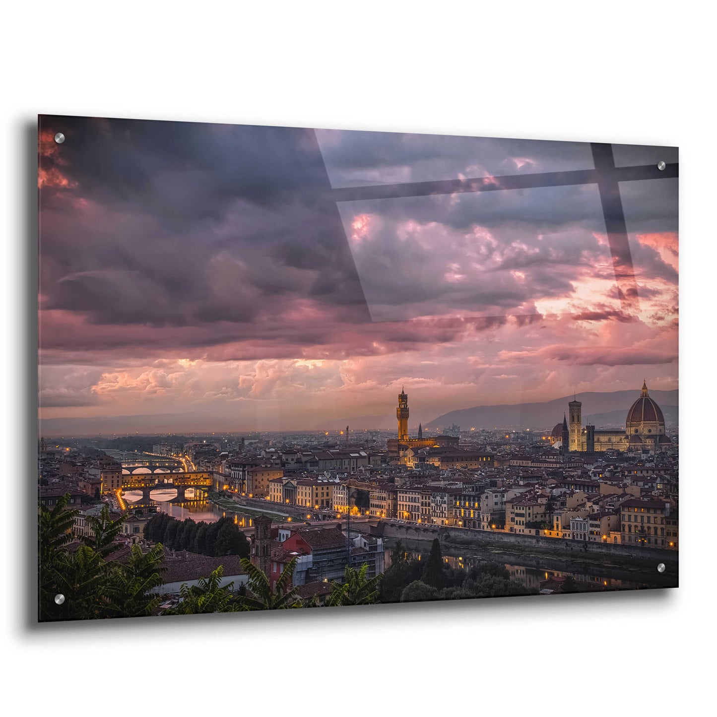 Epic Art 'After the storm' by Giuseppe Torre, Acrylic Glass Wall Art,36x24