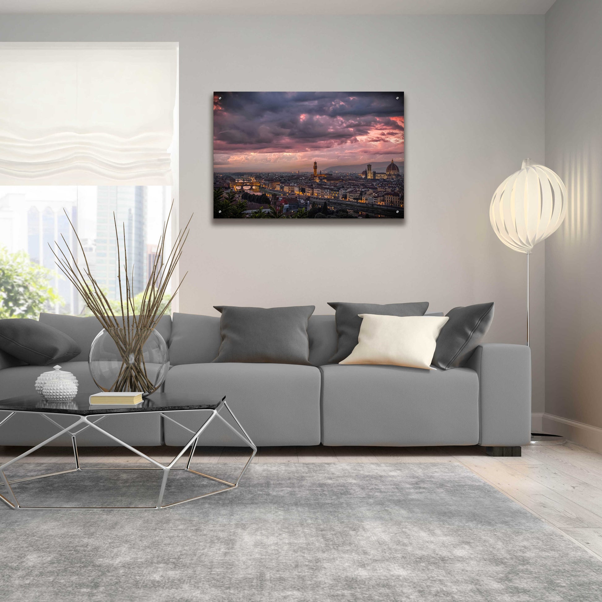 Epic Art 'After the storm' by Giuseppe Torre, Acrylic Glass Wall Art,36x24