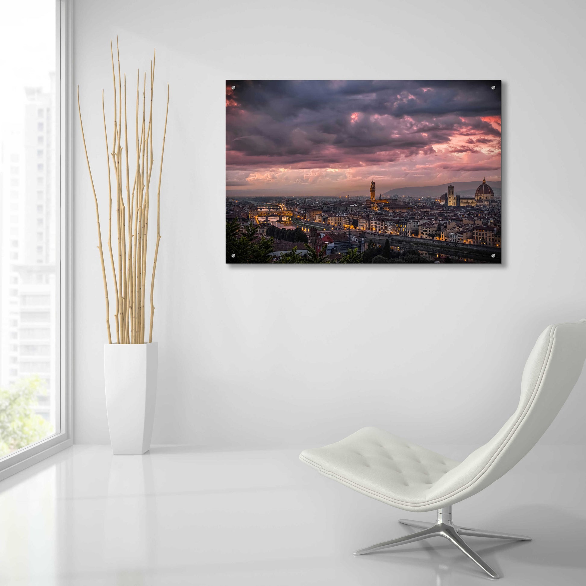 Epic Art 'After the storm' by Giuseppe Torre, Acrylic Glass Wall Art,36x24