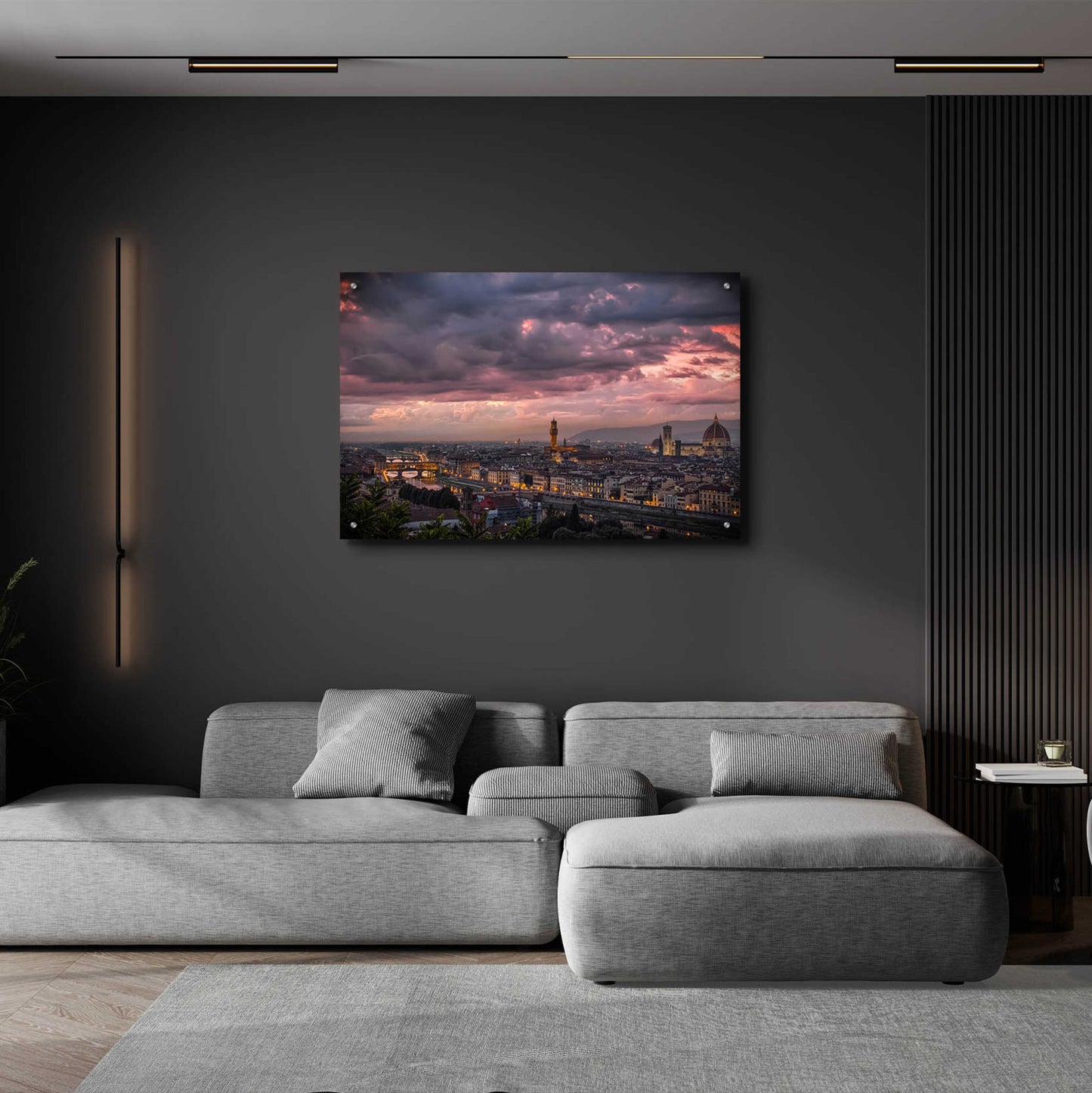 Epic Art 'After the storm' by Giuseppe Torre, Acrylic Glass Wall Art,36x24