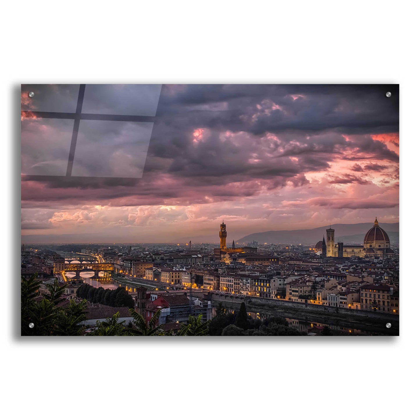 Epic Art 'After the storm' by Giuseppe Torre, Acrylic Glass Wall Art,36x24