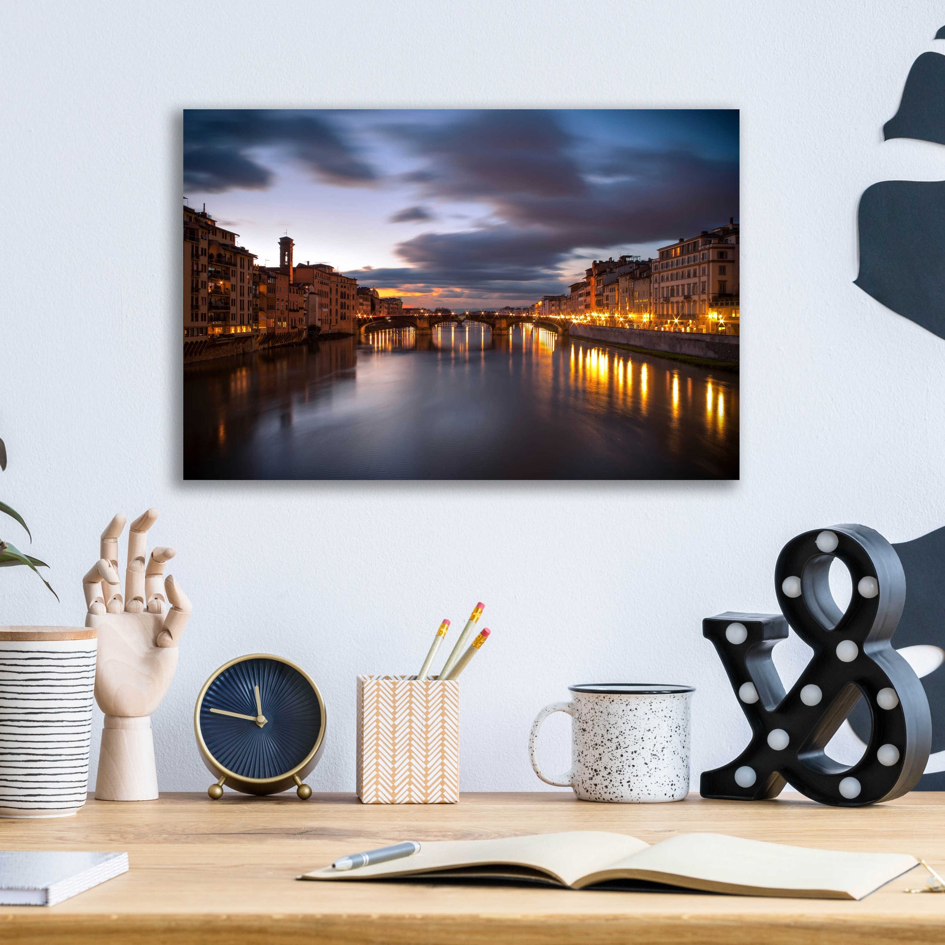 Epic Art 'Arno' by Giuseppe Torre, Acrylic Glass Wall Art,16x12