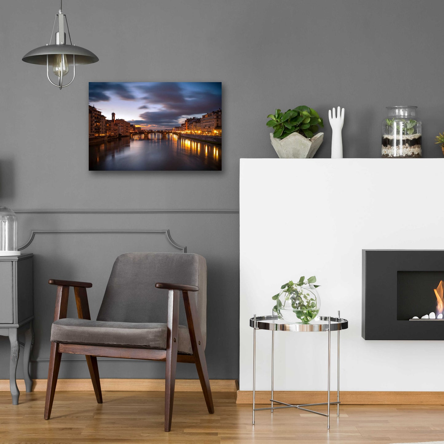 Epic Art 'Arno' by Giuseppe Torre, Acrylic Glass Wall Art,24x16