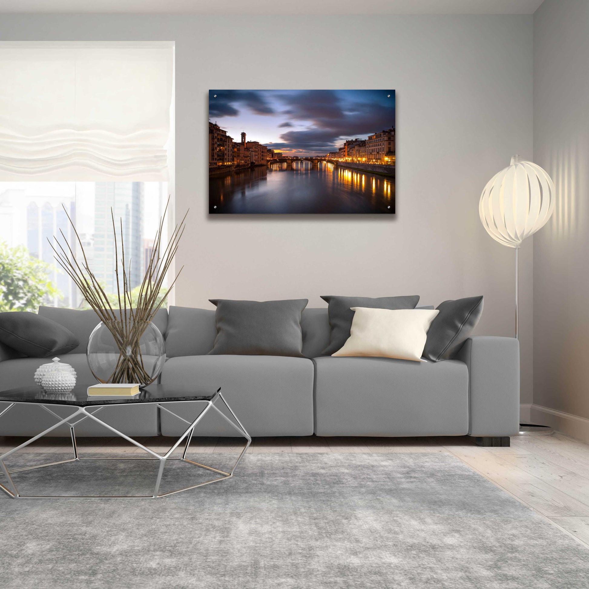 Epic Art 'Arno' by Giuseppe Torre, Acrylic Glass Wall Art,36x24