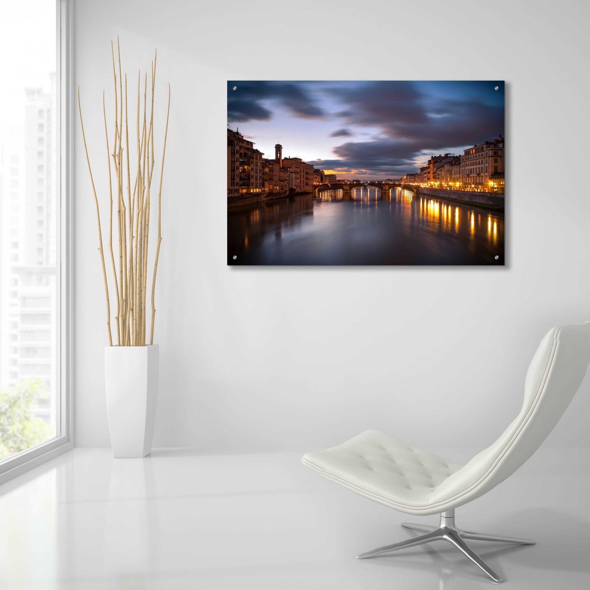 Epic Art 'Arno' by Giuseppe Torre, Acrylic Glass Wall Art,36x24