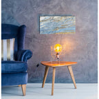 Ice Flow by Albena Hristova - 24x12 acrylic wall art in a room