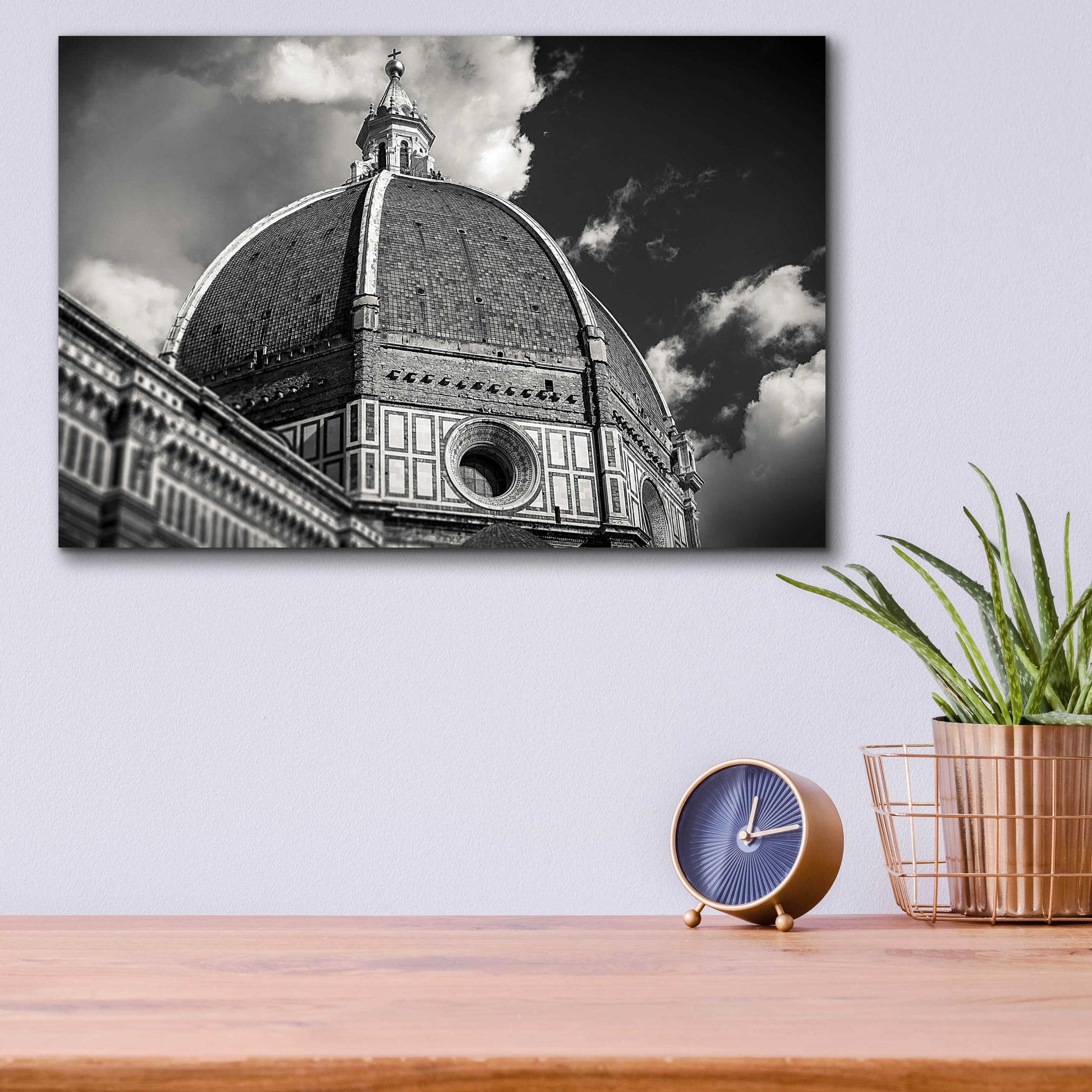 Epic Art 'The Big Dome' by Giuseppe Torre, Acrylic Glass Wall Art,16x12