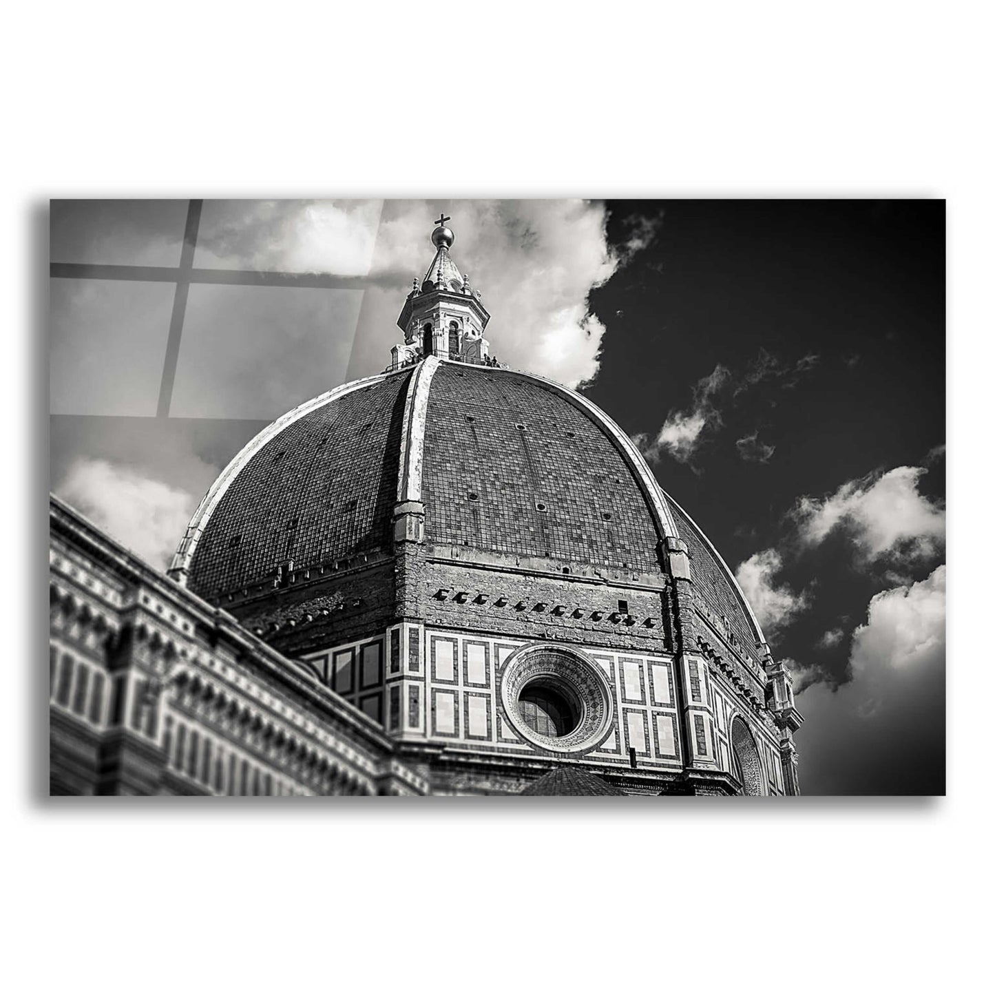 Epic Art 'The Big Dome' by Giuseppe Torre, Acrylic Glass Wall Art,16x12