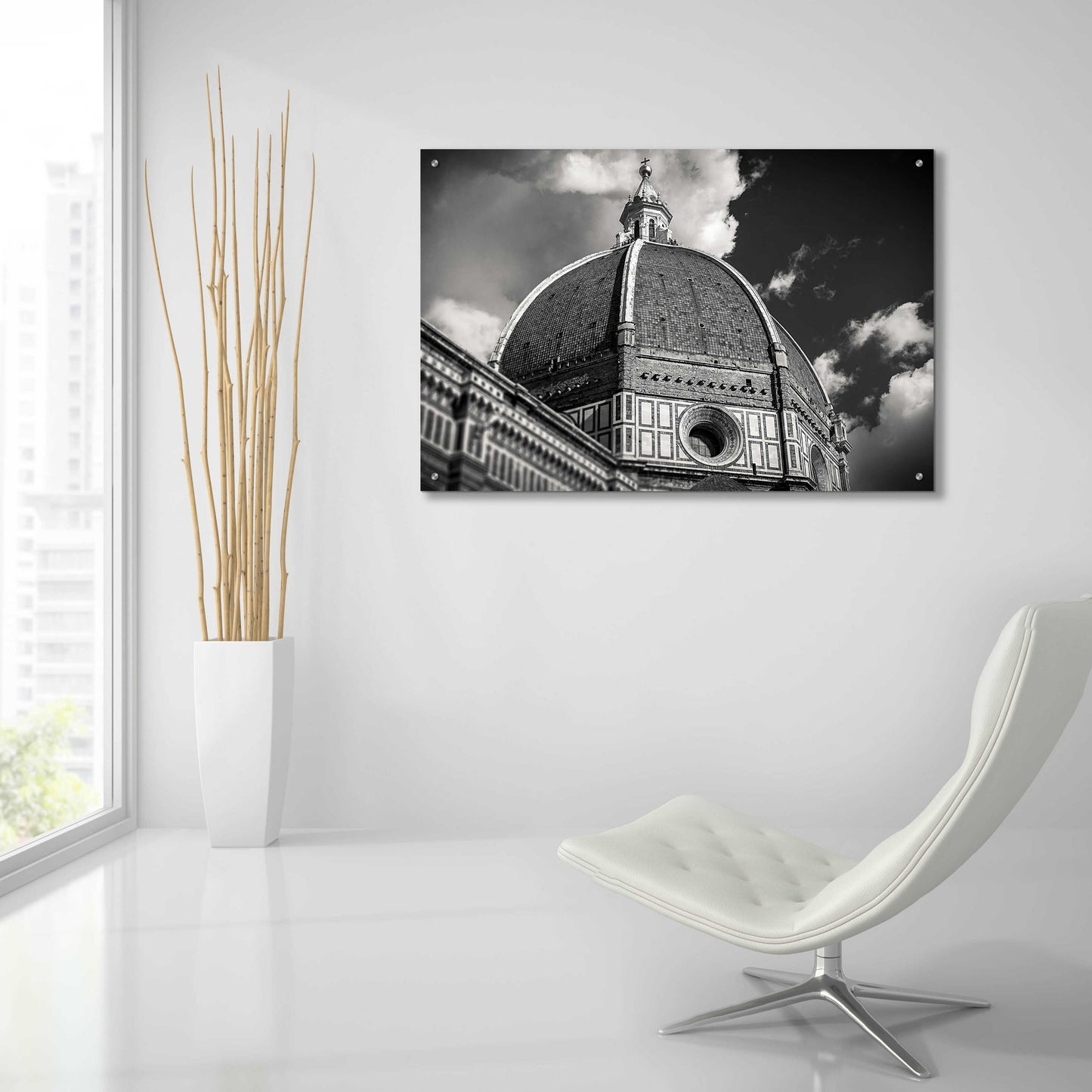 Epic Art 'The Big Dome' by Giuseppe Torre, Acrylic Glass Wall Art,36x24