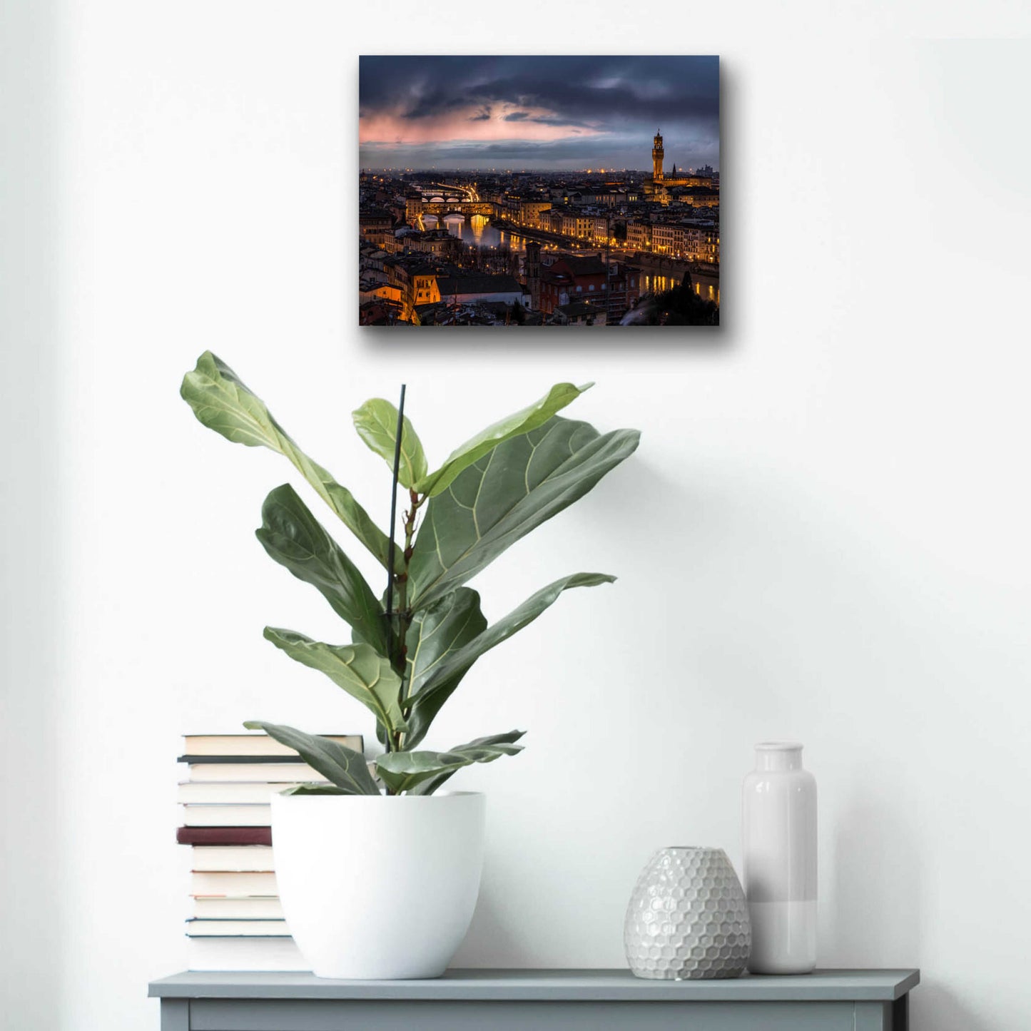 Epic Art 'The Old River' by Giuseppe Torre, Acrylic Glass Wall Art,16x12