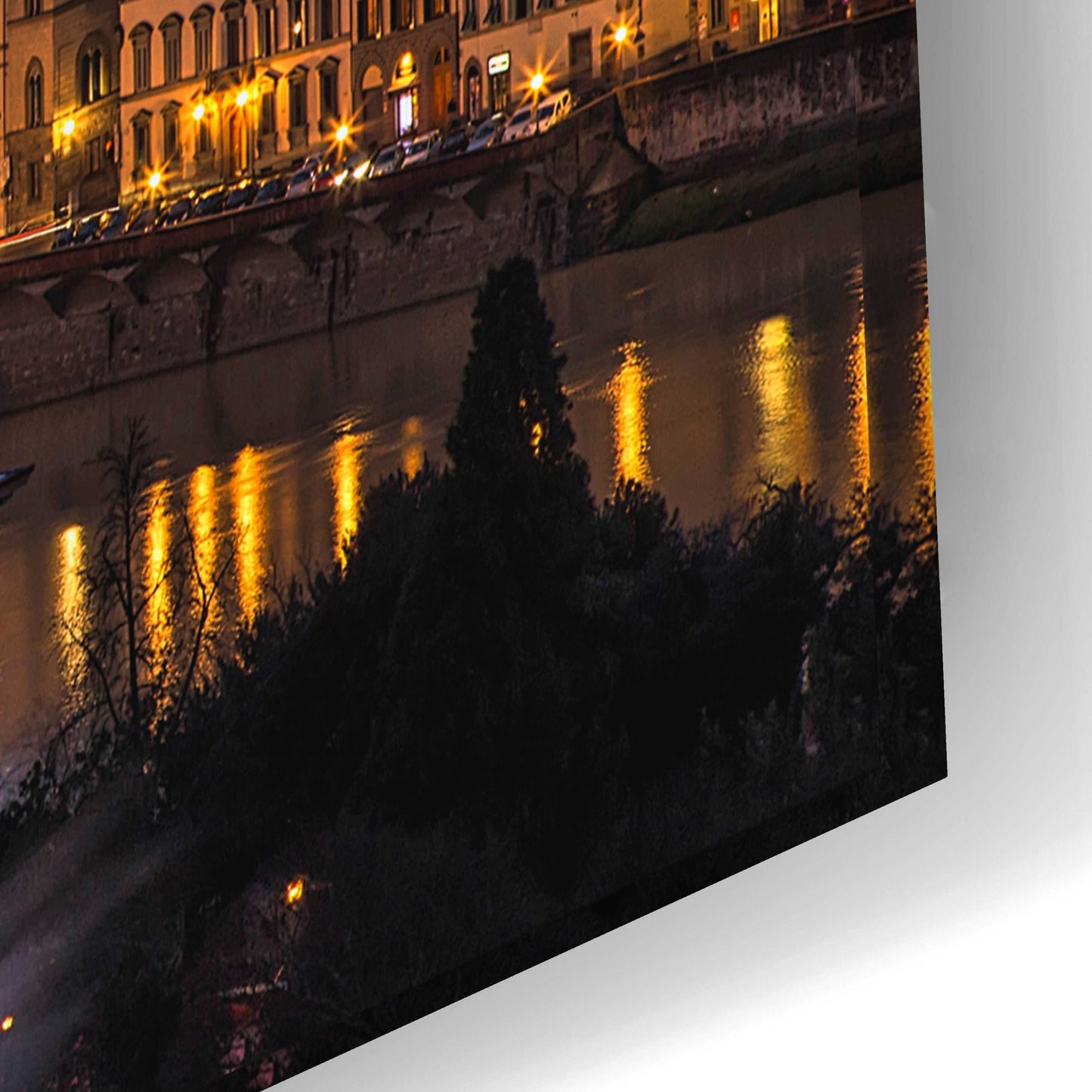 Epic Art 'The Old River' by Giuseppe Torre, Acrylic Glass Wall Art,24x16