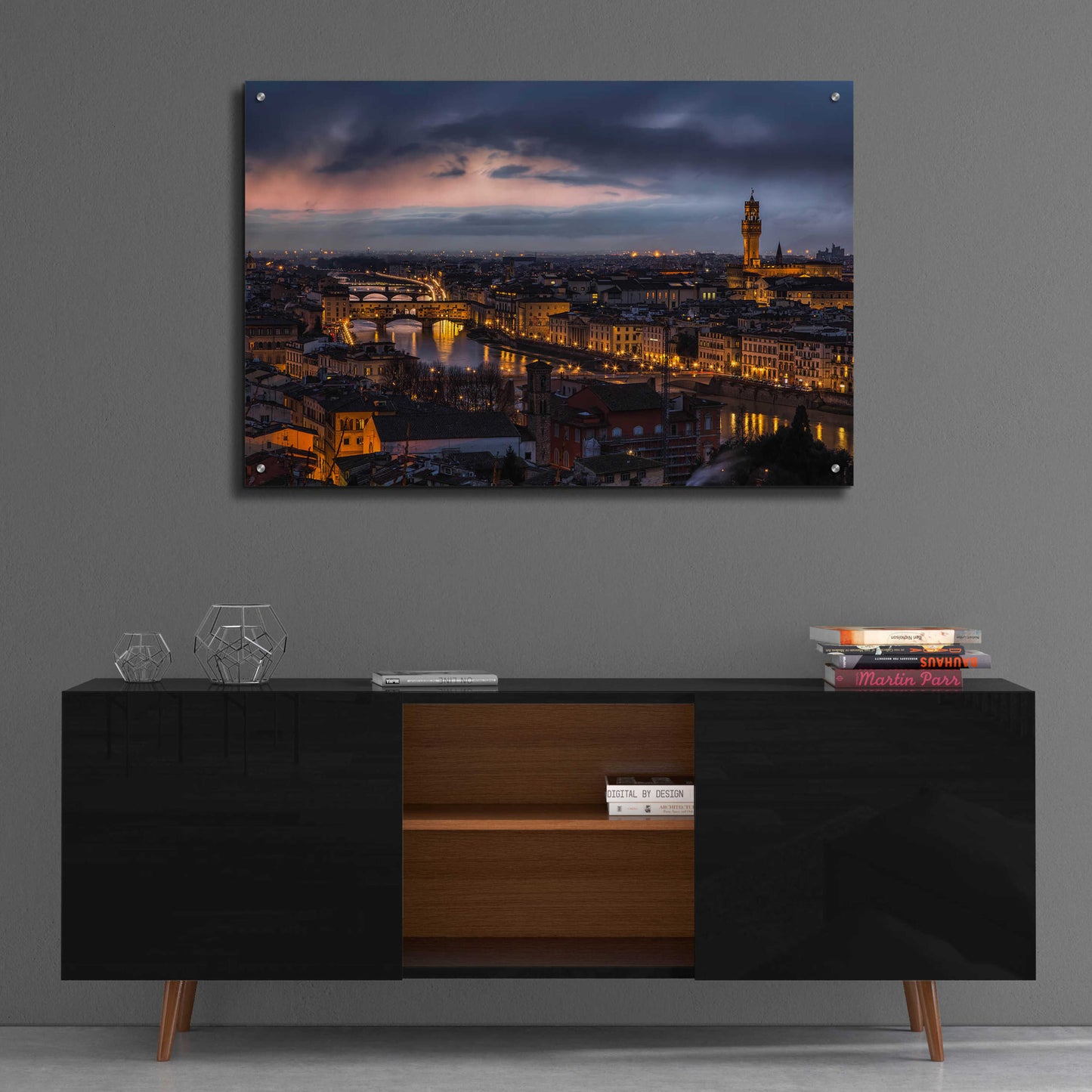 Epic Art 'The Old River' by Giuseppe Torre, Acrylic Glass Wall Art,36x24