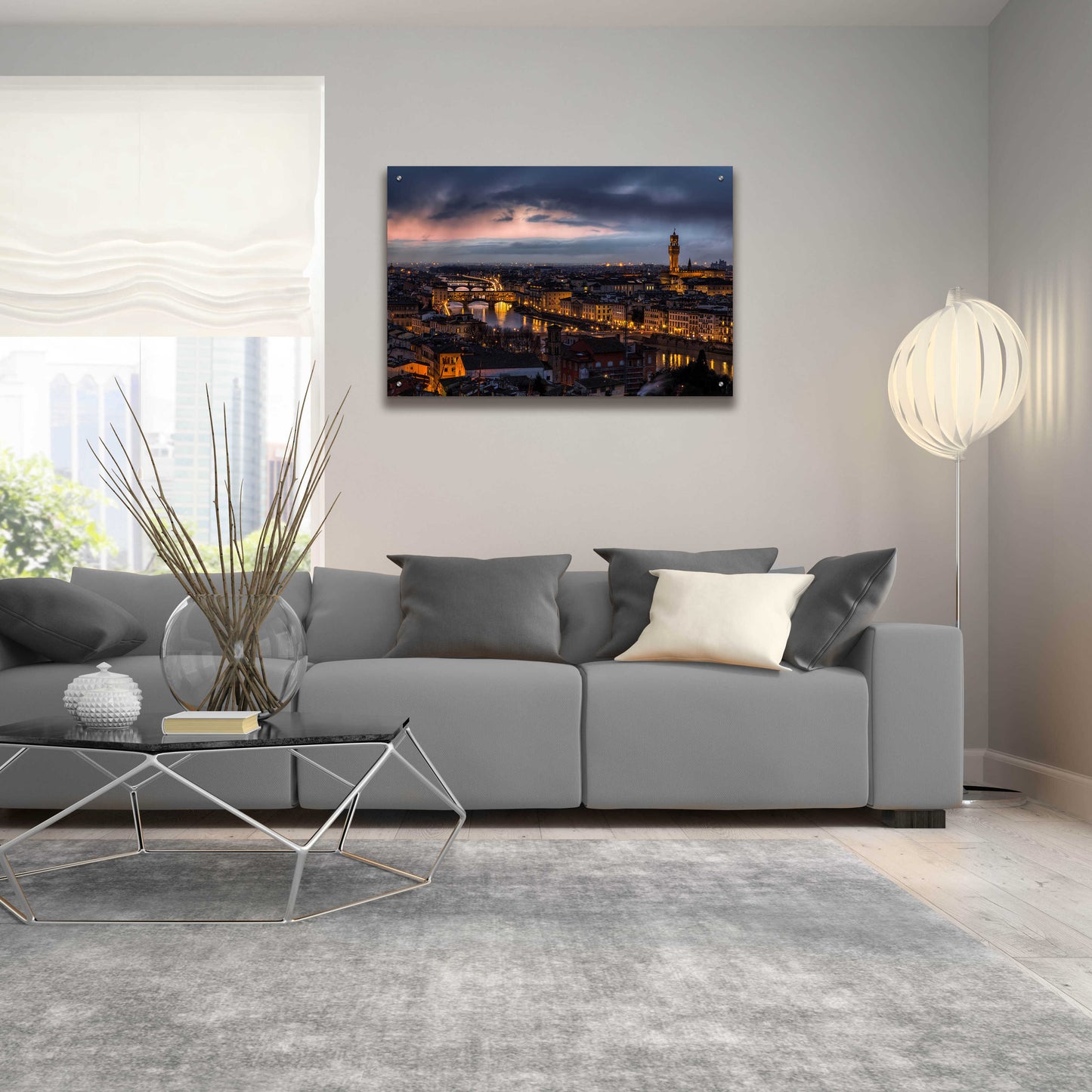 Epic Art 'The Old River' by Giuseppe Torre, Acrylic Glass Wall Art,36x24