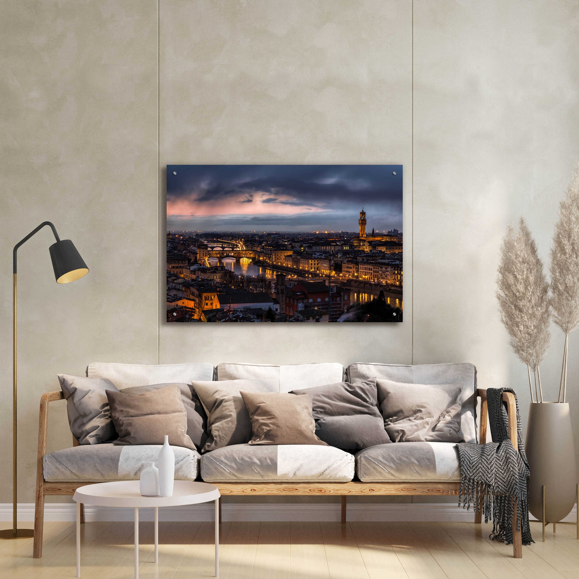 Epic Art 'The Old River' by Giuseppe Torre, Acrylic Glass Wall Art,36x24