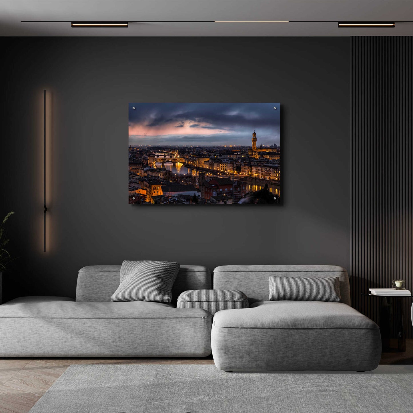 Epic Art 'The Old River' by Giuseppe Torre, Acrylic Glass Wall Art,36x24