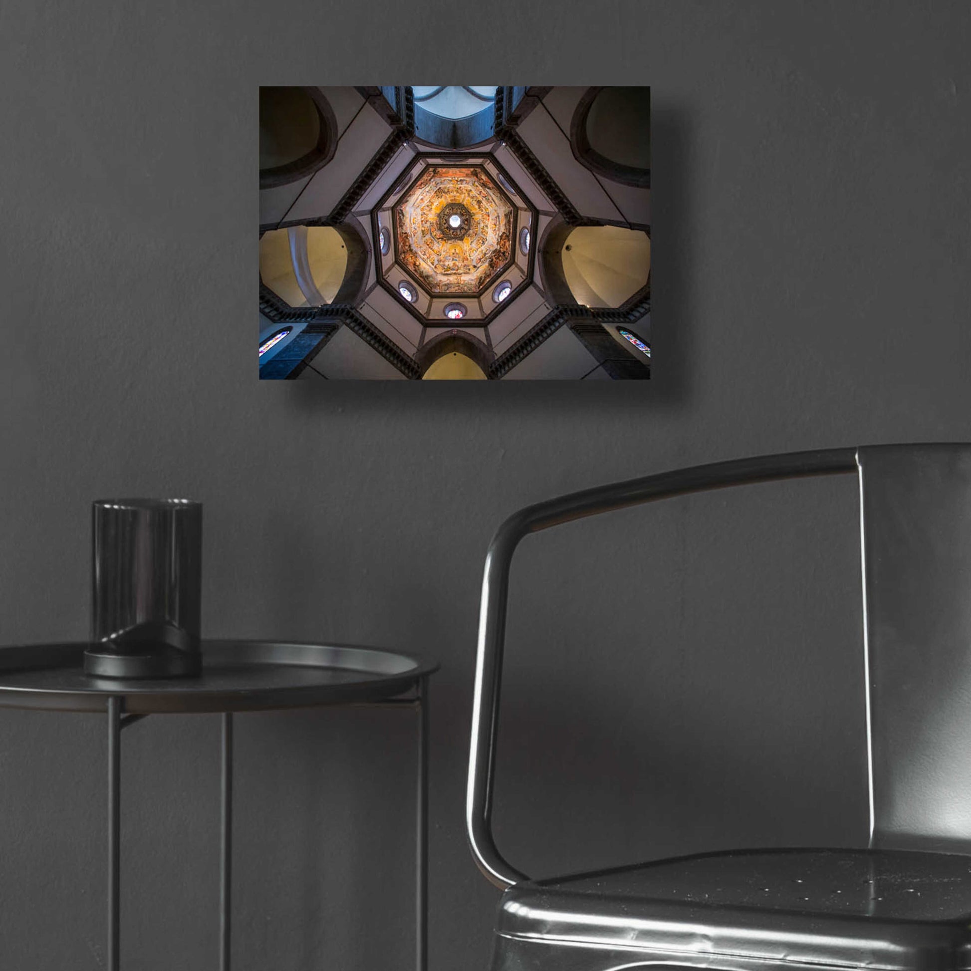 Epic Art 'Under The Brunelleschi's Dome' by Giuseppe Torre, Acrylic Glass Wall Art,16x12