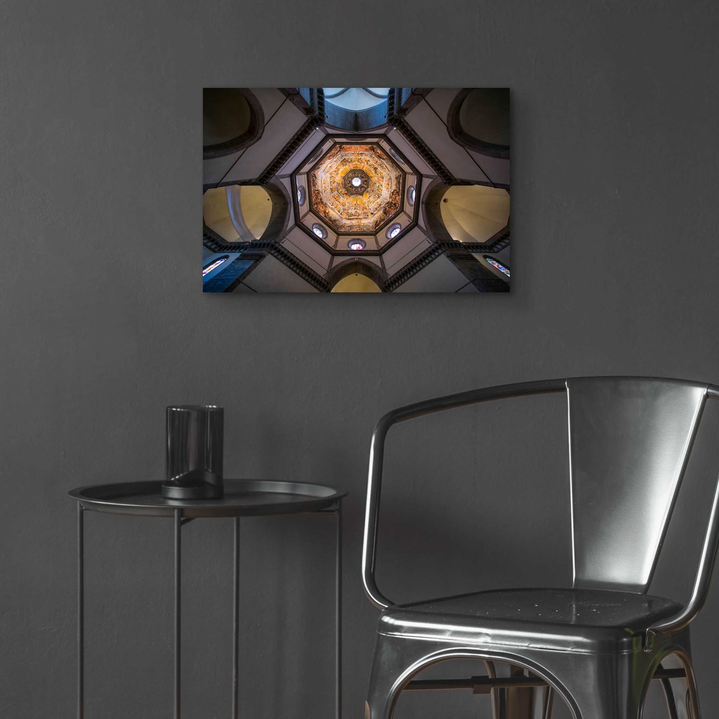 Epic Art 'Under The Brunelleschi's Dome' by Giuseppe Torre, Acrylic Glass Wall Art,24x16