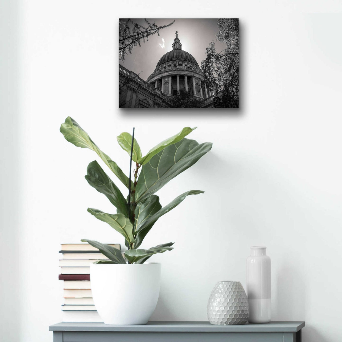 Epic Art 'Under The Dome' by Giuseppe Torre, Acrylic Glass Wall Art,16x12