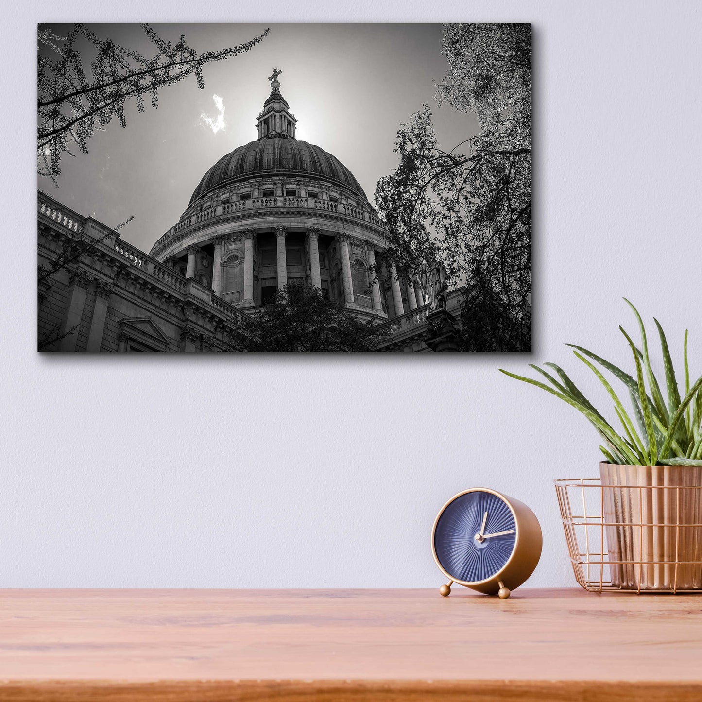 Epic Art 'Under The Dome' by Giuseppe Torre, Acrylic Glass Wall Art,16x12