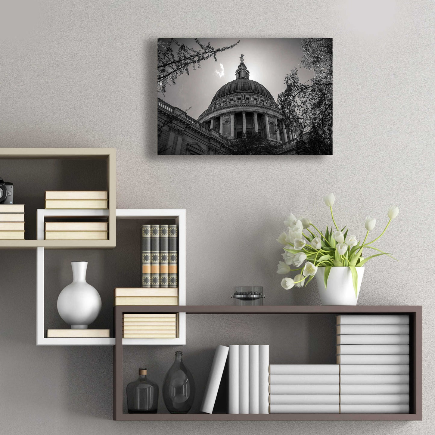 Epic Art 'Under The Dome' by Giuseppe Torre, Acrylic Glass Wall Art,24x16