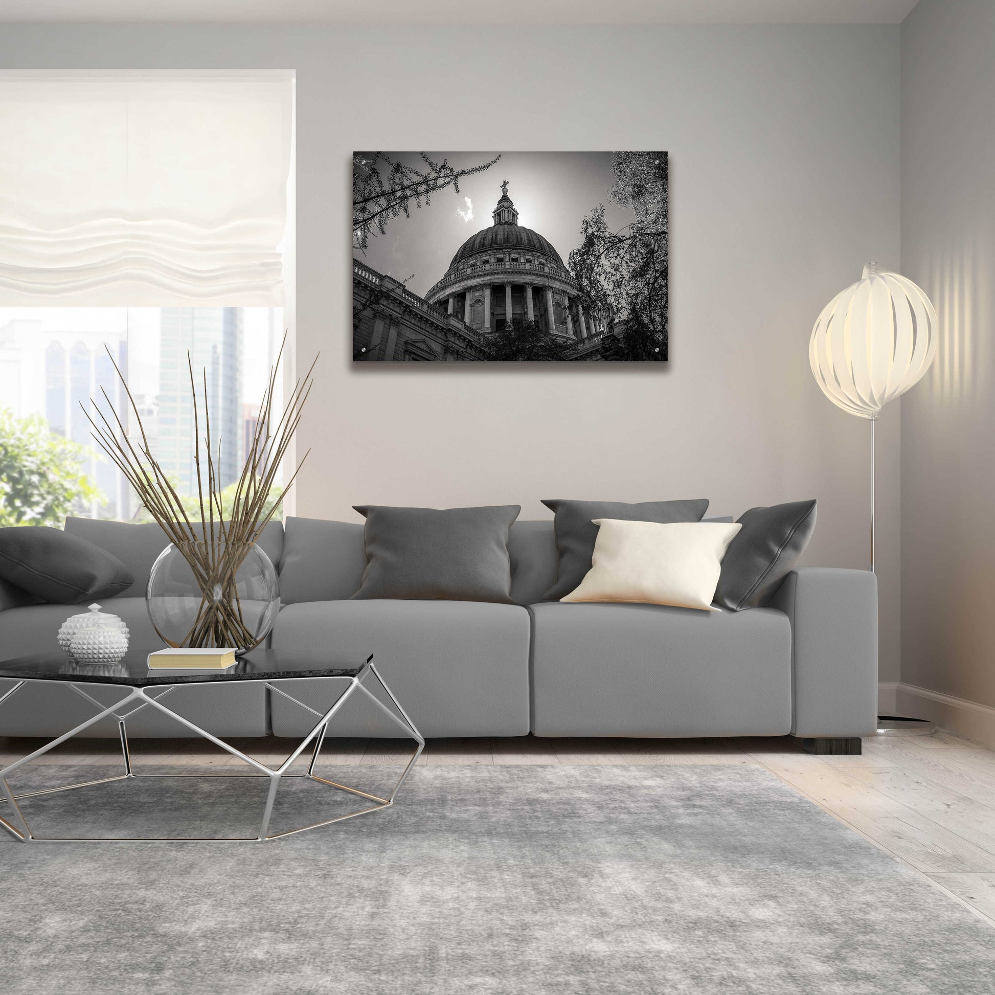 Epic Art 'Under The Dome' by Giuseppe Torre, Acrylic Glass Wall Art,36x24